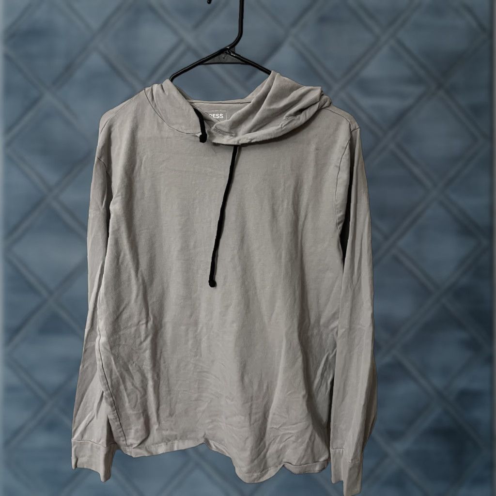 Express Express Sweatshirt Men's M Gray Long Sleeve Hooded Pullover Outdoor Size US M / EU 48-50 / 2 - 1 Thumbnail