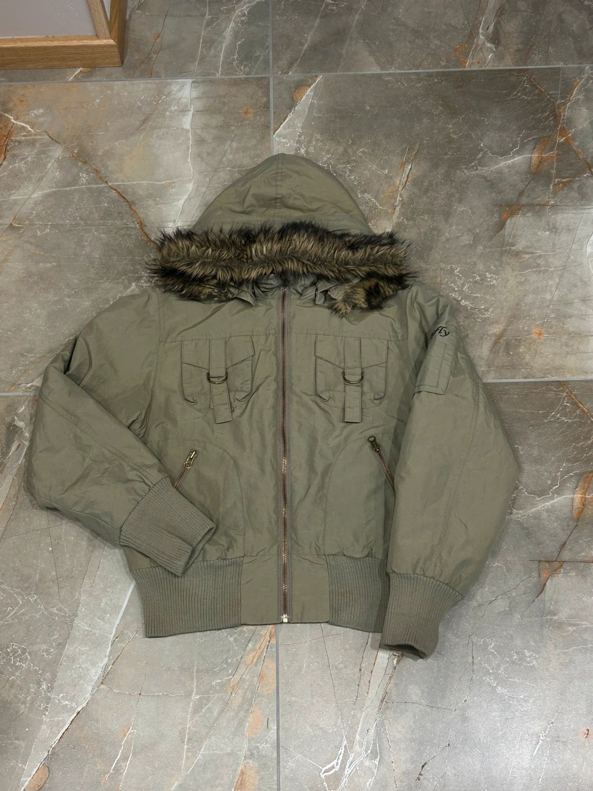 Other Vintage Distressed Bomber Jacket Size L / US 10 / IT 46 - 1 Thumbnail