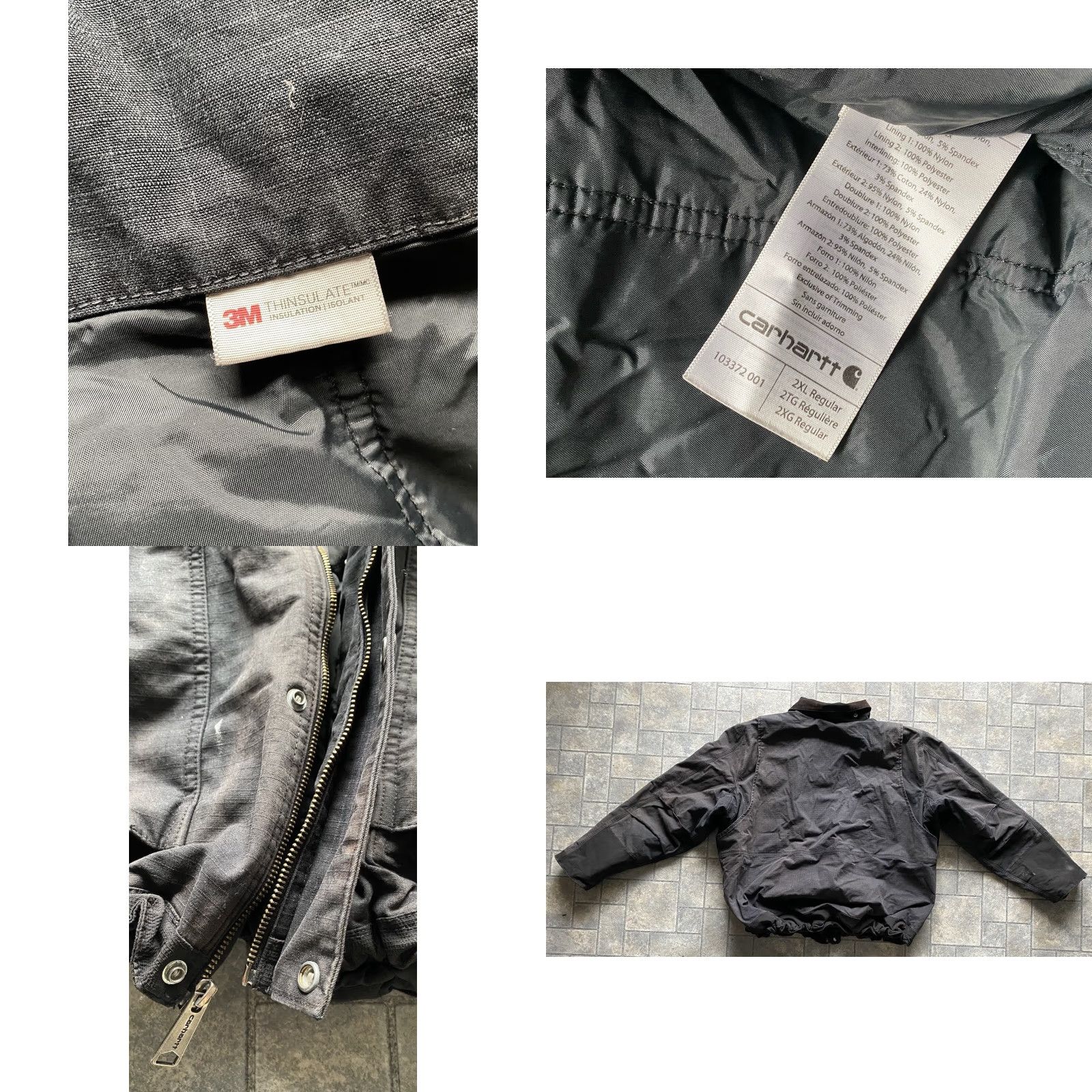Carhartt Carhartt Jacket 103372 001 Full Swing Coat Men’s 2XL Cotton Jacket Size US XXL / EU 58 / 5 - 9 Thumbnail