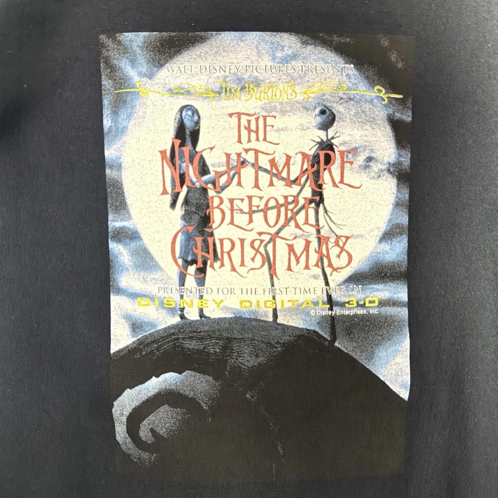Fruit Of The Loom Nightmare Before Christmas Promo Tee -- XL -- Size US XL / EU 56 / 4 - 2 Thumbnail