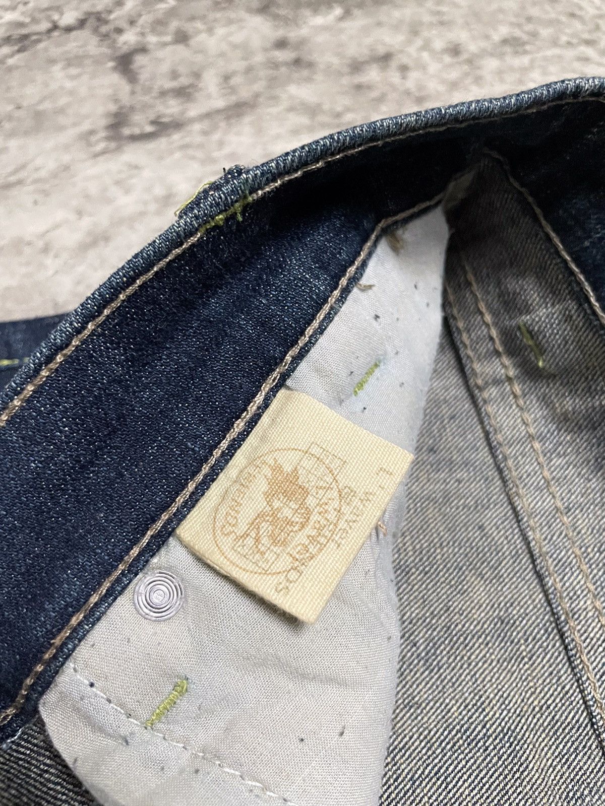 If Six Was Nine × Japanese Brand × Le Grande Bleu (L.G.B.) Japanese Flare Studded Jeans L. Waver KmRii lgb Style Size US 30 / EU 46 - 12 Thumbnail
