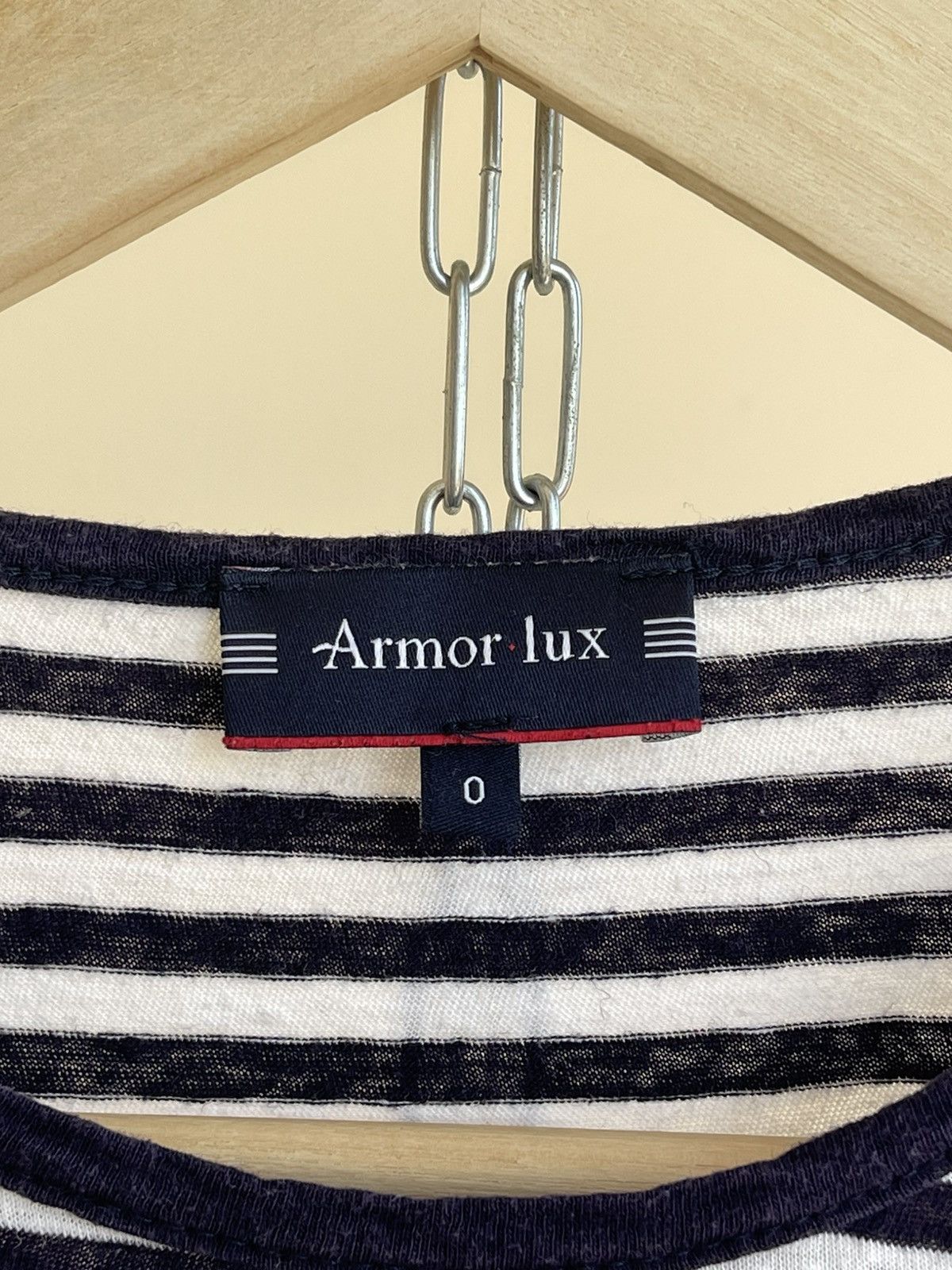 Armor-Lux Armor Lux Cotton Linen Breton Striped T-Shirt Heritage Size0 Size XS / US 0-2 / IT 36-38 - 4 Thumbnail
