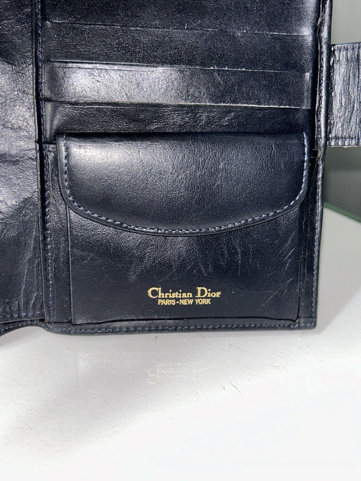 Dior Christian Dior Vintage Oblique Trotter Snap Wallet Size ONE SIZE - 3 Thumbnail