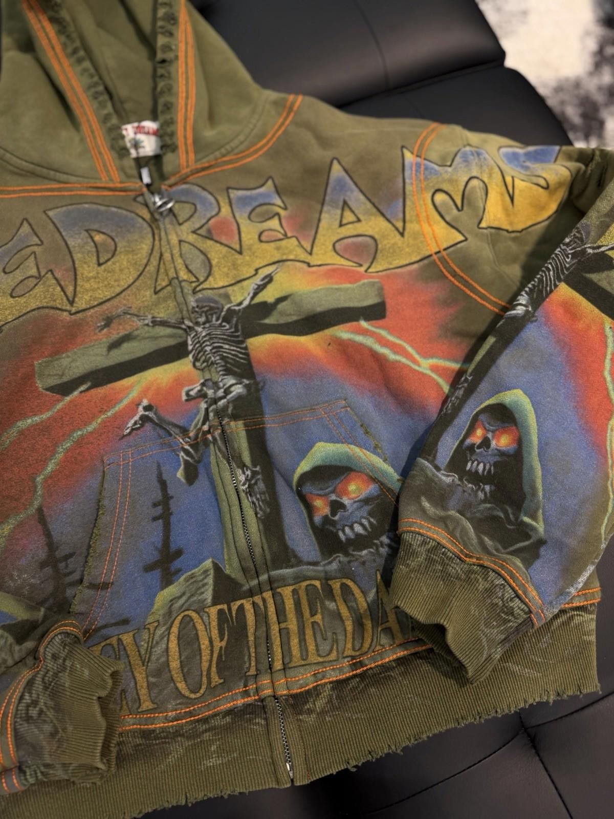 Vale Size Small - Vale Zip Up Hoodie Authentic Valley Fire Green Size US S / EU 44-46 / 1 - 6 Thumbnail