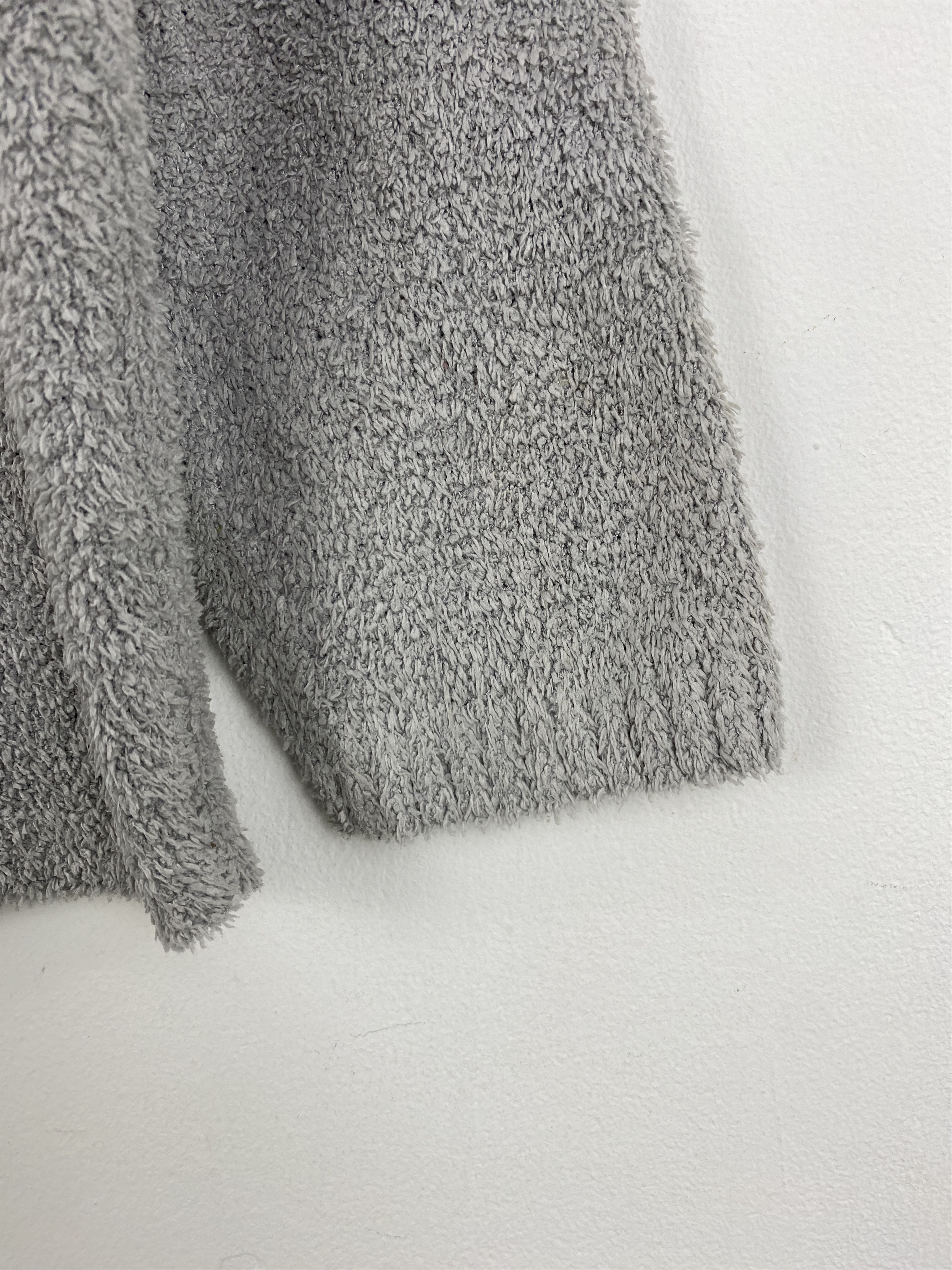 Japanese Brand Uniqlo neck Jumper Fleece Knitwear Grey JA0156 Size US L / EU 52-54 / 3 - 7 Thumbnail