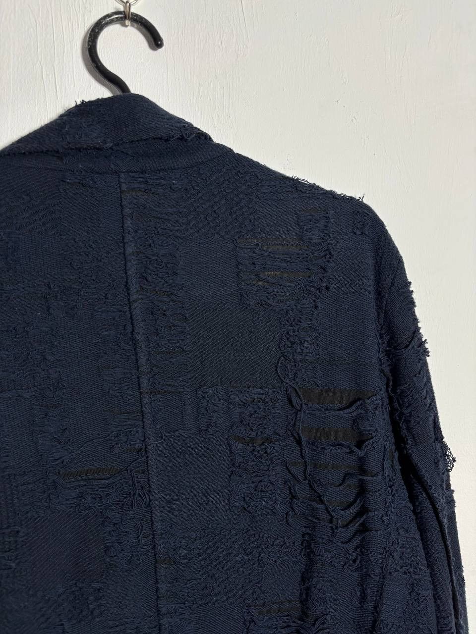 Japanese Brand Avant Garde Torn Japanese Y2K Blazer jacket Size US M / EU 48-50 / 2 - 6 Thumbnail