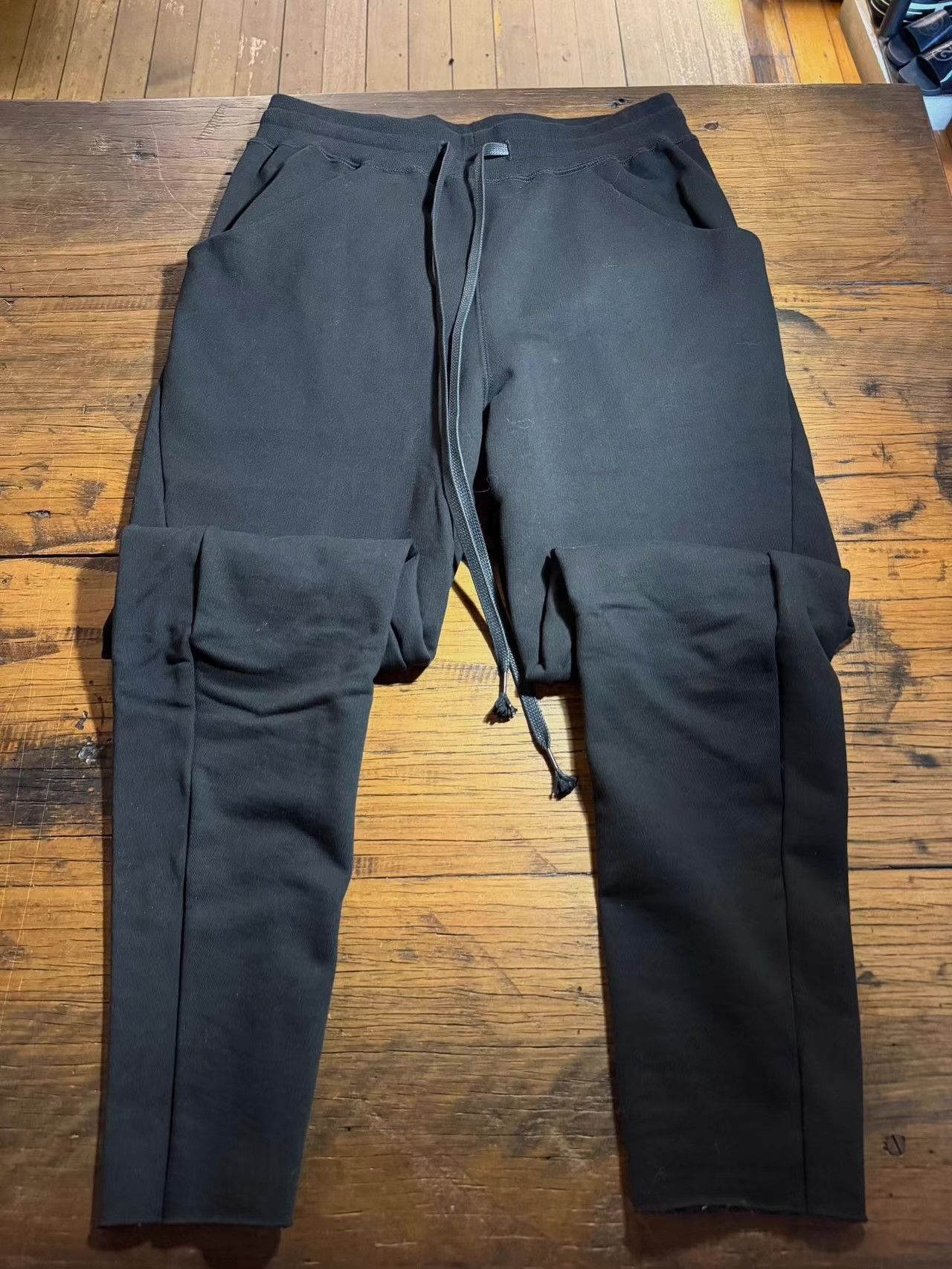The Viridi-anne The Viridi-Anne 19FW Black Structured Ruched Trousers Ｑ25 Size US 36 / EU 52 - 1 Thumbnail