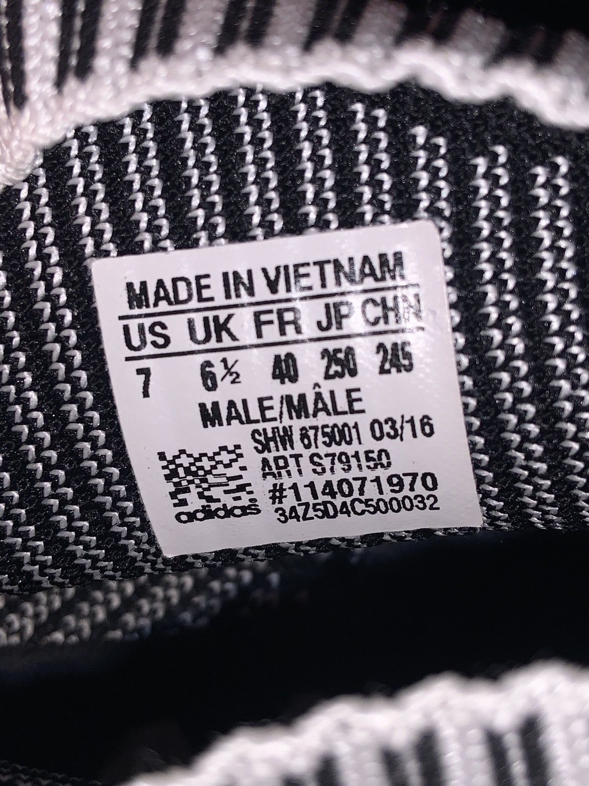 Adidas Men’s Adidas NMD CS1 Primeknit “Core Black” - Size 7 Size US 7 / EU 40 - 6 Thumbnail