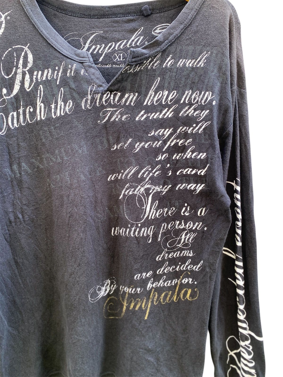 14th Addiction Impala Poem Gothic Punk LGB 14th addiction kmrii style Size US XL / EU 56 / 4 - 3 Thumbnail