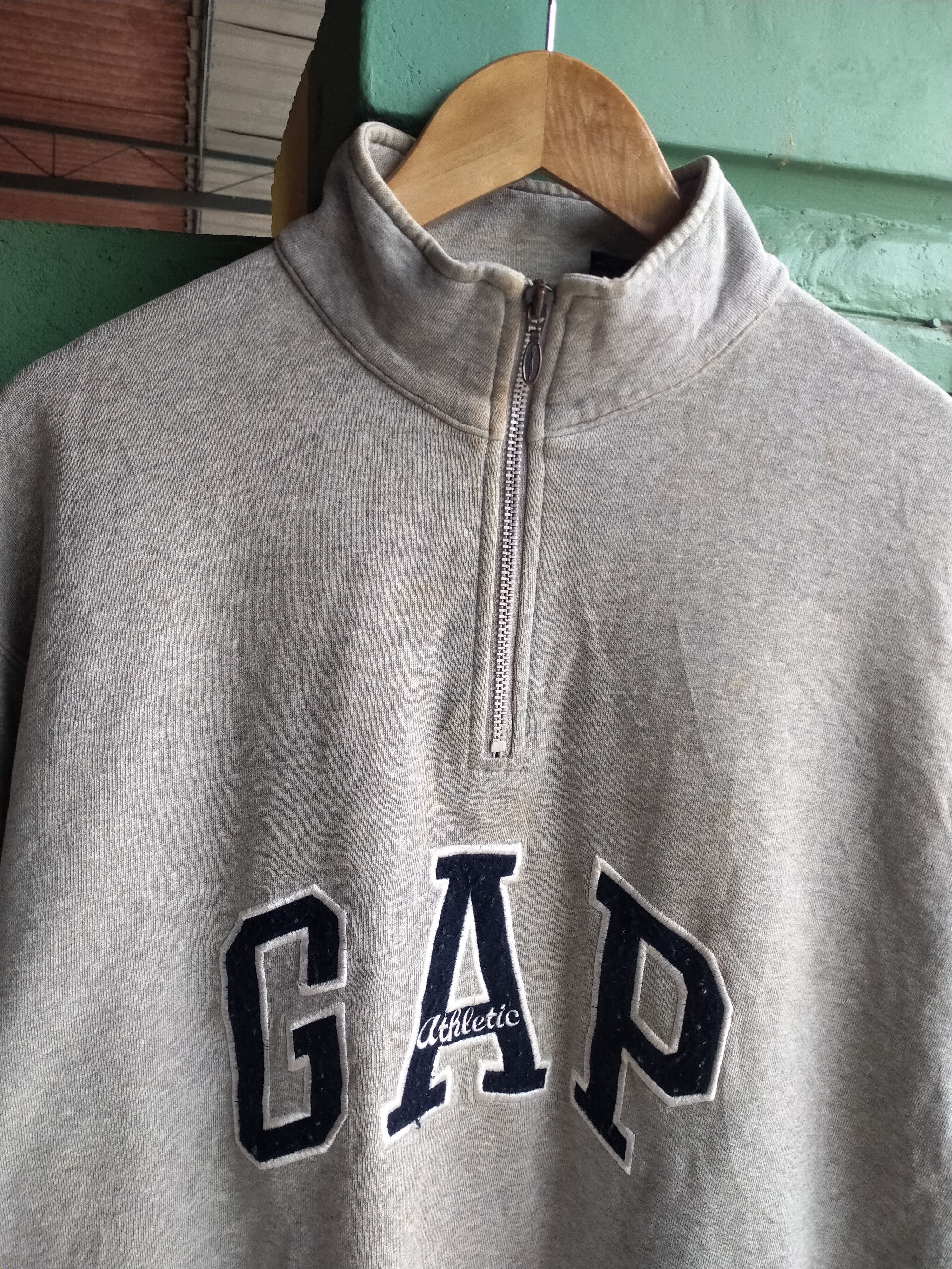 Gap × Vintage Vintage Gap Half Zipper Sweater Size US M / EU 48-50 / 2 - 2 Thumbnail