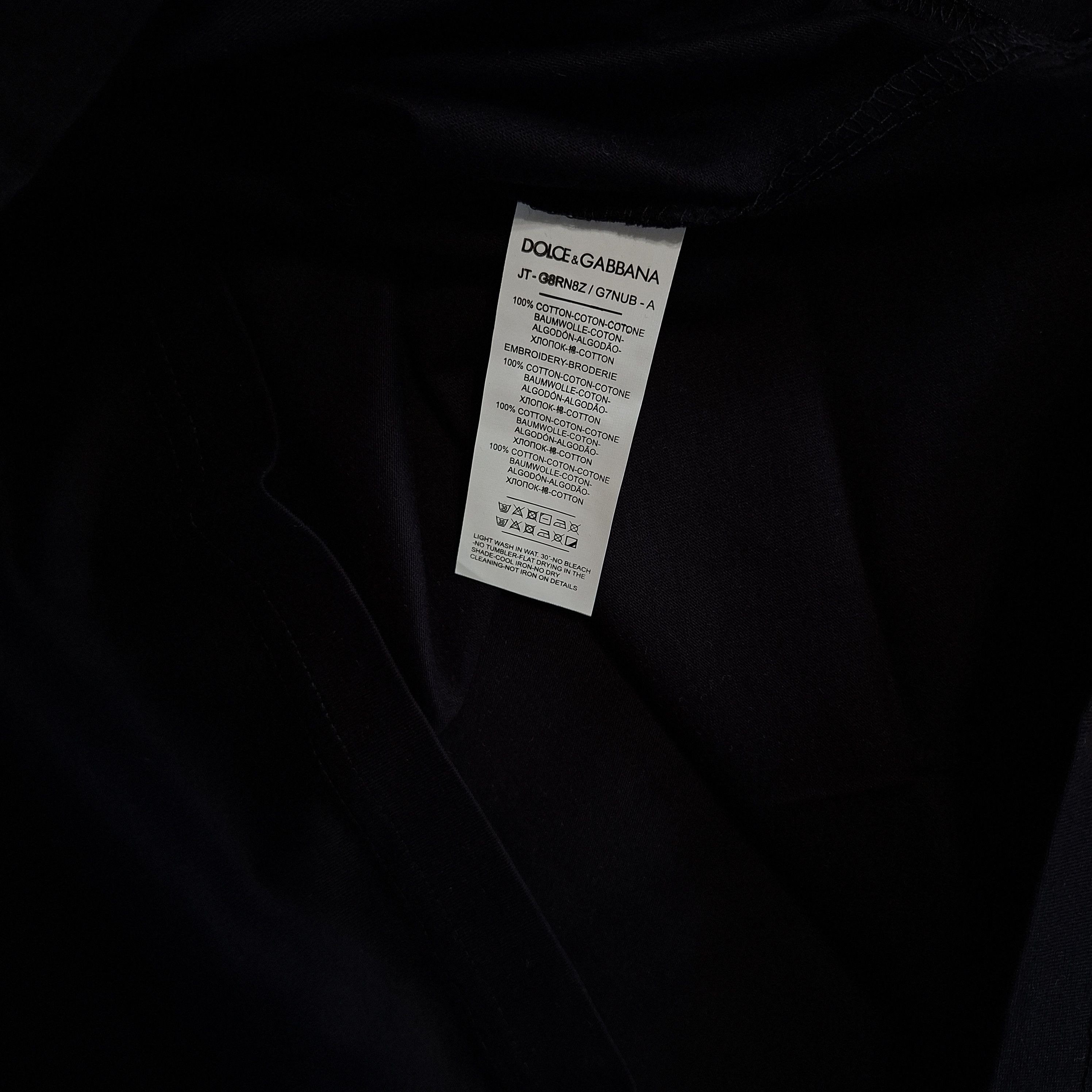 Dolce & Gabbana Dolce Gabbana t shirt size xxl 54 Size US XXL / EU 58 / 5 - 5 Thumbnail