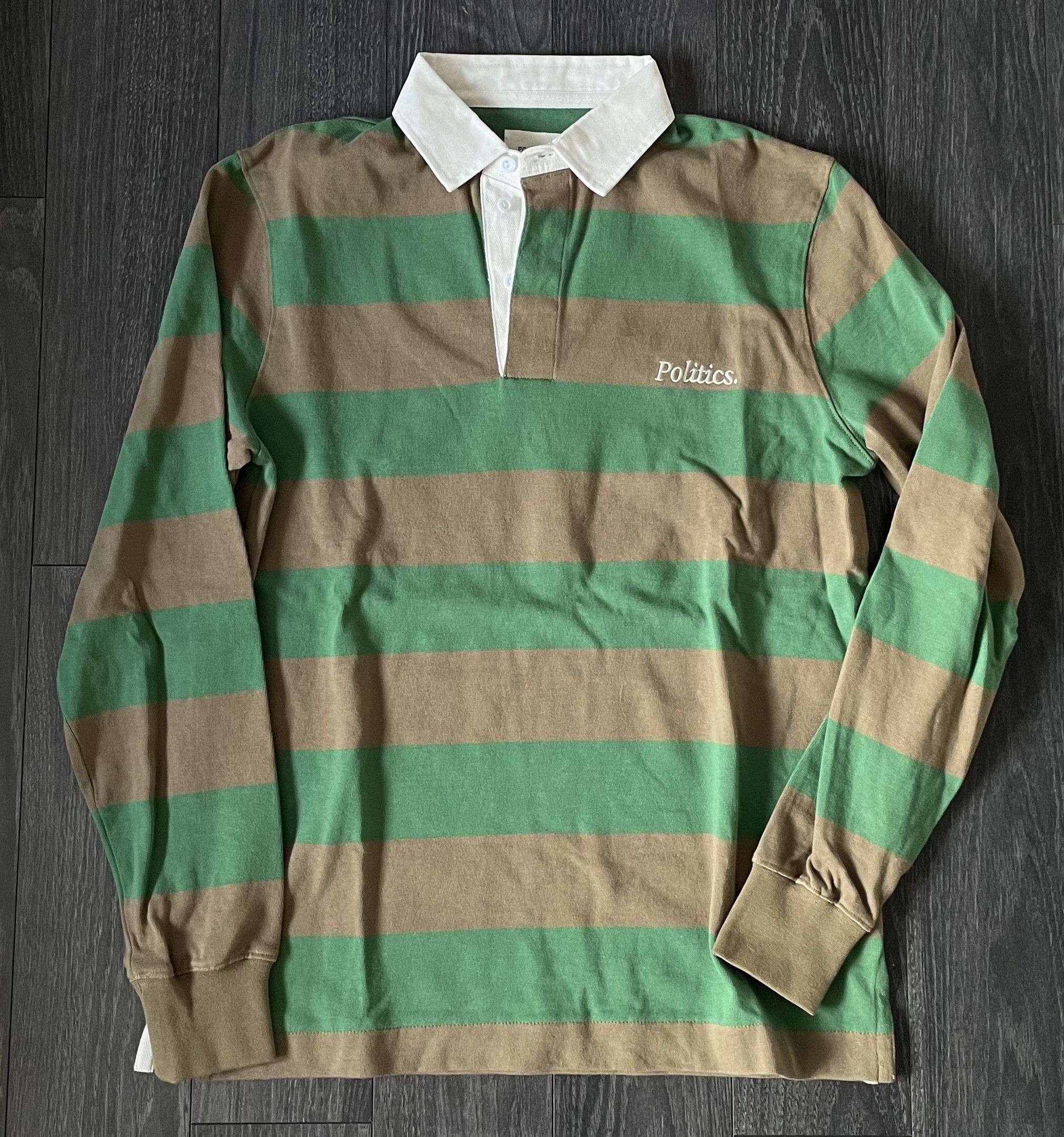 Sneaker Politics SNEAKER POLITICS BEEF AND BROCCOLI RUGBY POLO SZ S Size US S / EU 44-46 / 1 - 1 Thumbnail