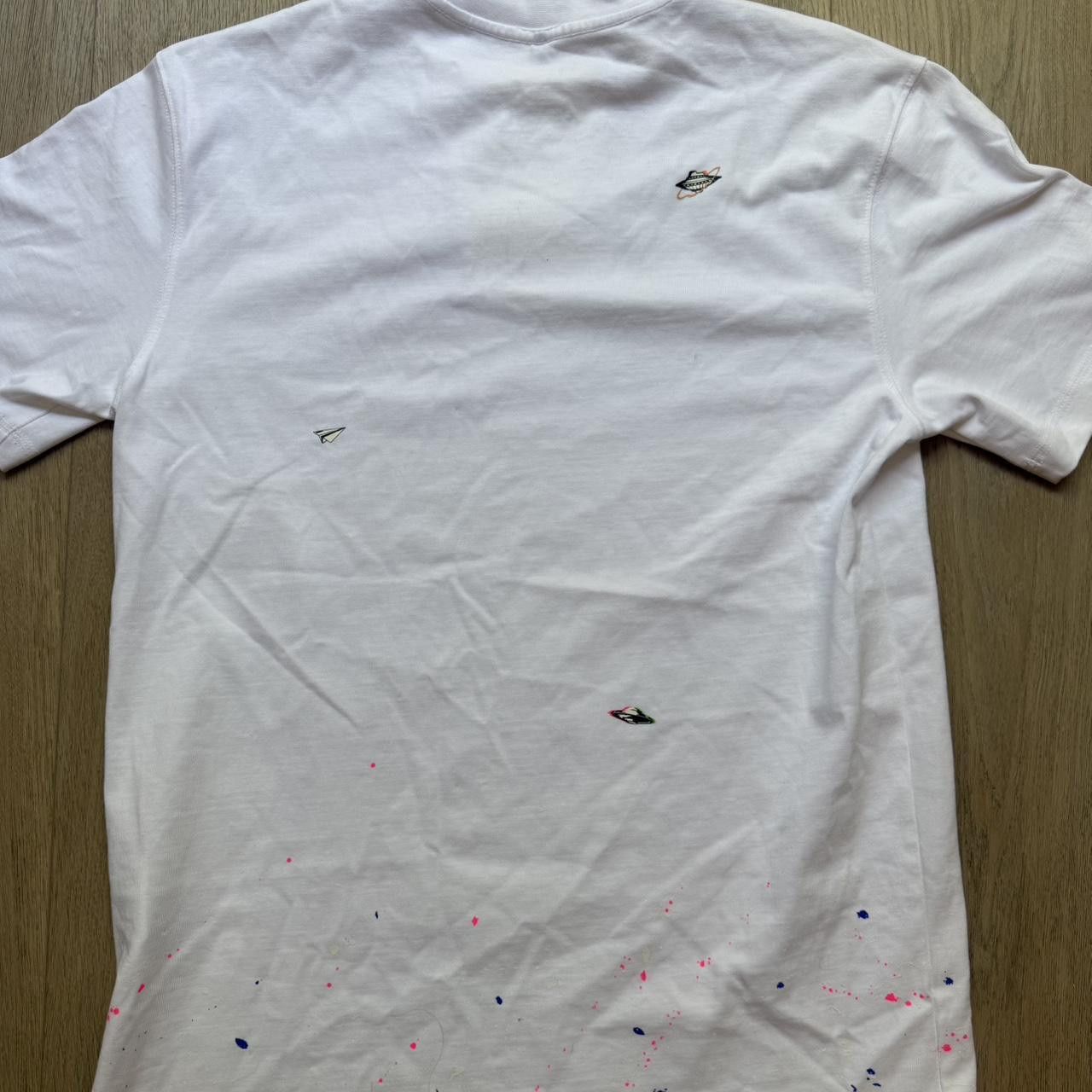 Ader Error ADER ERROR SS20 Paint Detail White T-Shirt NWOT Size US M / EU 48-50 / 2 - 2 Thumbnail