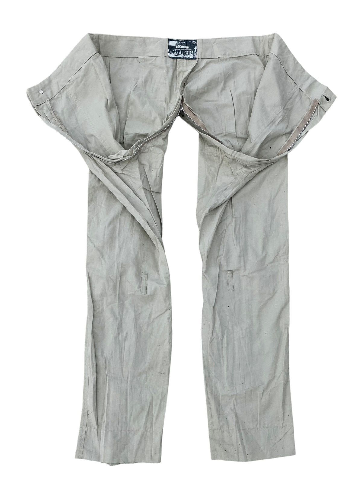 20471120 × Beauty Beast × Japanese Brand 2000s Cosamental - Overzip Bondage Pants Size US 30 / EU 46 - 1 Thumbnail
