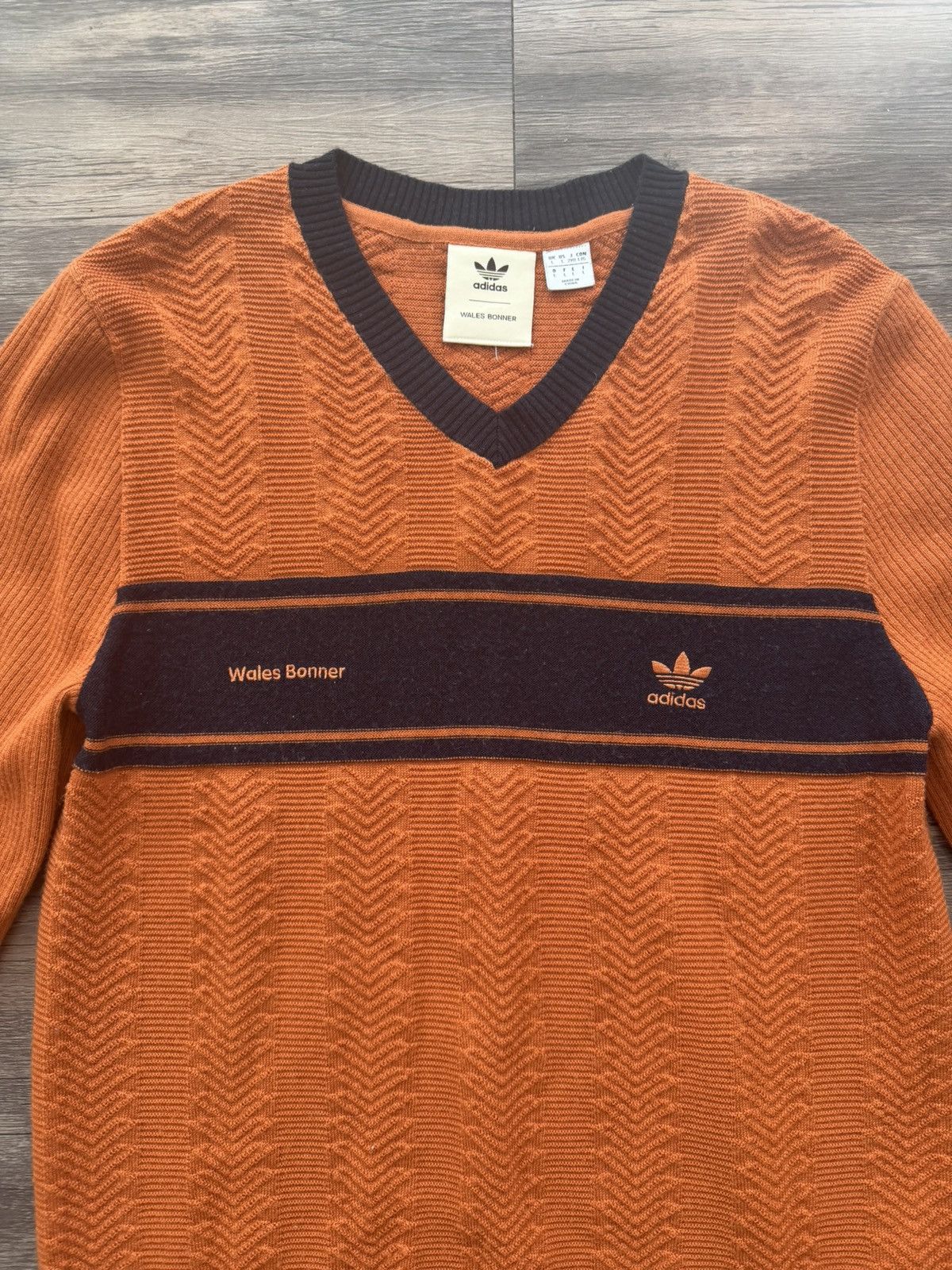 Adidas × Wales Bonner Wales Bonner Adidas Sweater Size US L / EU 52-54 / 3 - 2 Thumbnail