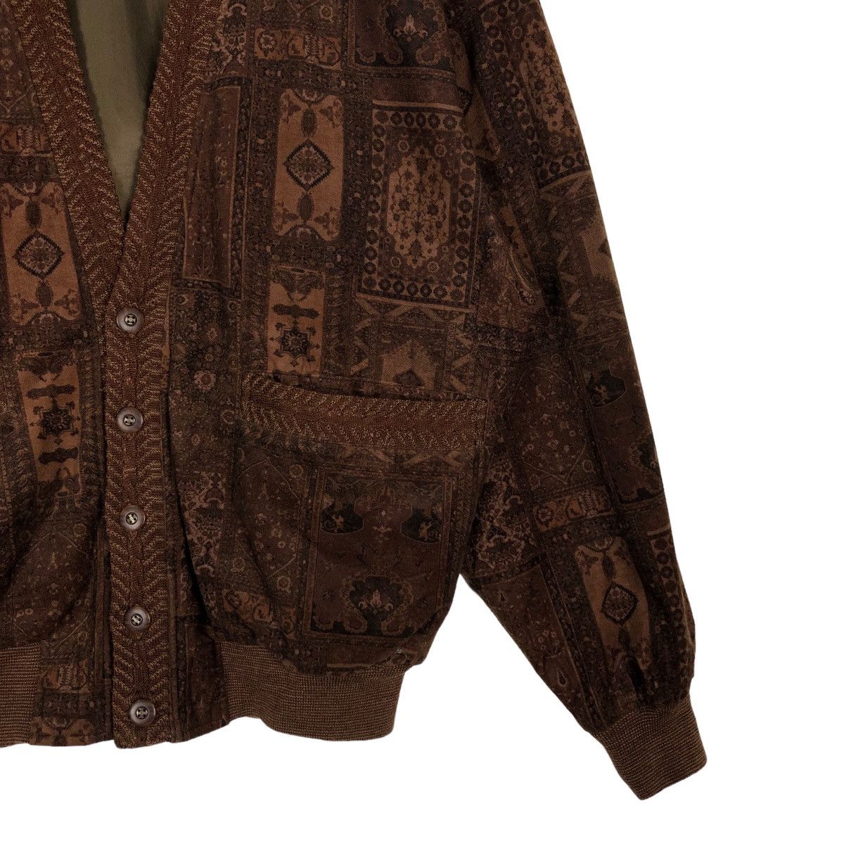 Japanese Brand 🔥90’s Vintage Cardigan Bomber Jacket Navajo Design Size US M / EU 48-50 / 2 - 5 Thumbnail