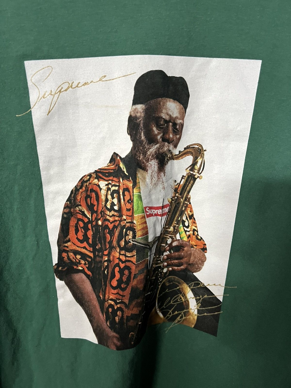 Supreme Supreme Pharaoh Sanders Tee Size US L / EU 52-54 / 3 - 2 Thumbnail