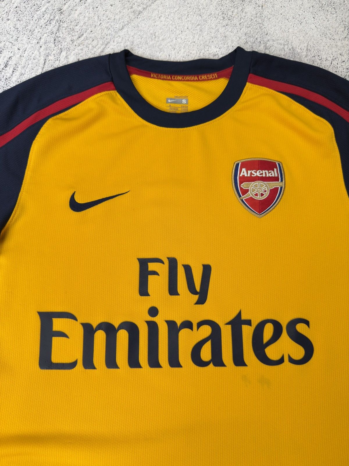 Nike Nike Arsenal 2008/09 #4 Fabregas Away Football Shirt Jersey Size US S / EU 44-46 / 1 - 12 Thumbnail