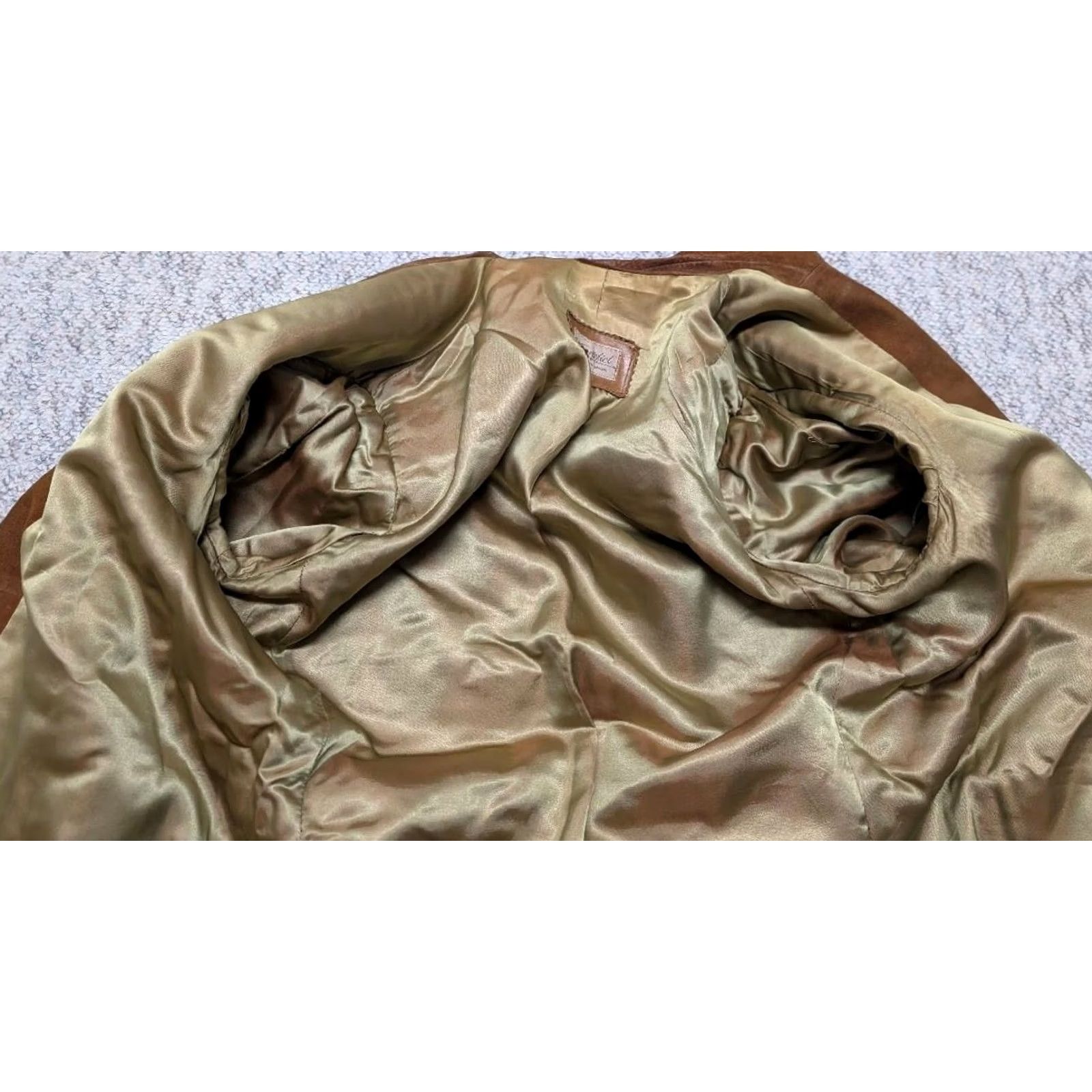 Vintage VINTAGE Cortefiel Jacket Mens Suede Leather 38 Brown NORFOLK Safari Western 90s Retail Size US S / EU 44-46 / 1 - 6 Thumbnail