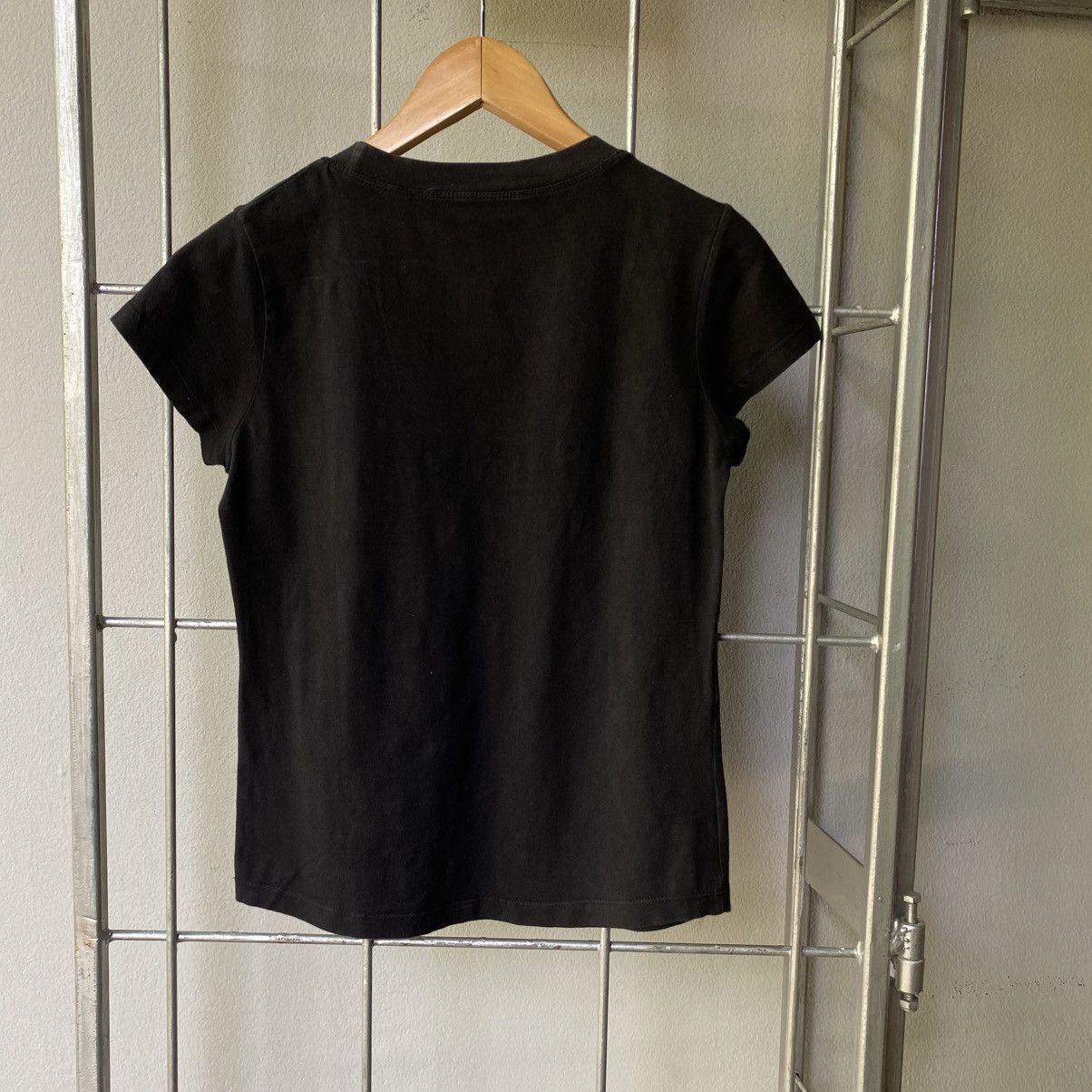 Dior Christian Diot Black Sequin Logo Tee Size M / US 6-8 / IT 42-44 - 9 Thumbnail