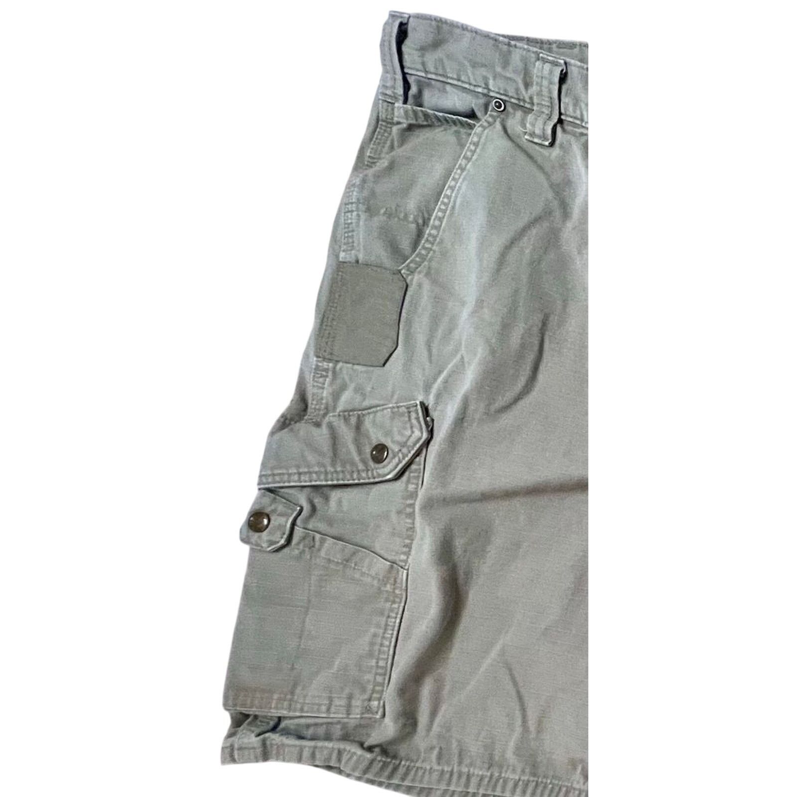 Carhartt Carhartt B357 Big & Tall Grey Relaxed Fit Ripstop Shorts 44 Size US 44 / EU 60 - 2 Thumbnail