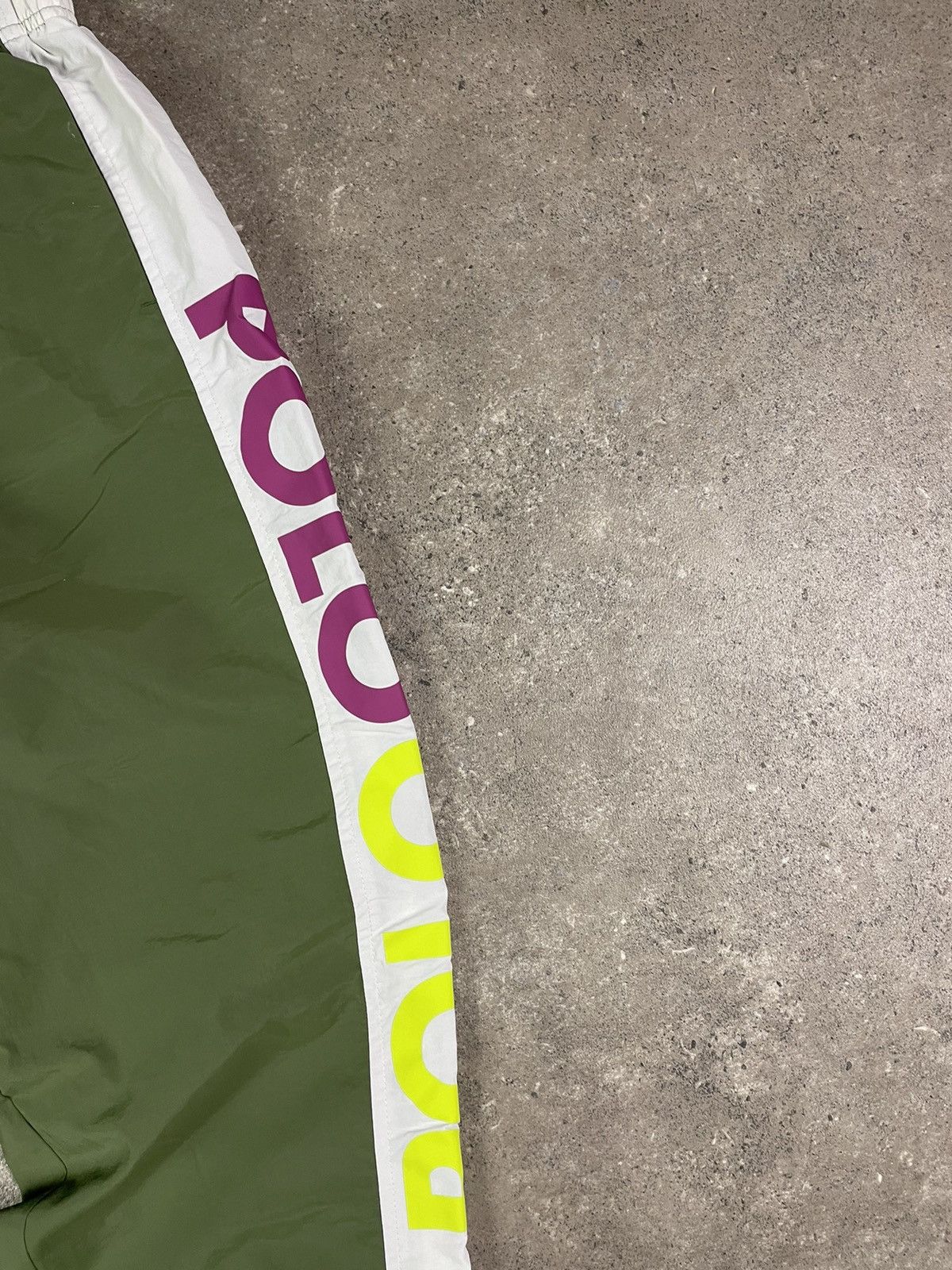 Polo Ralph Lauren Vintage Polo Ralph Lauren Nylon Drill Parachute Track Pants Size US 28 / EU 44 - 3 Thumbnail