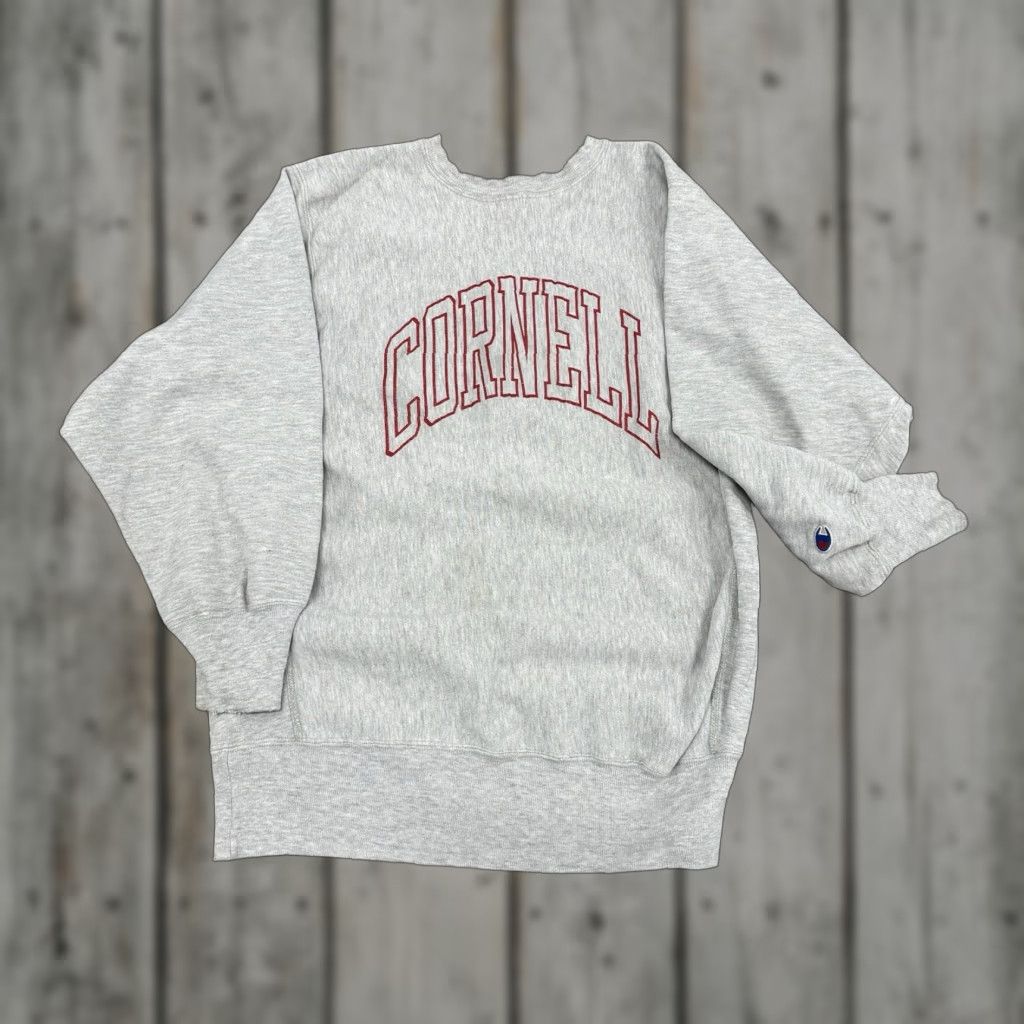 VINTAGE Champion Reverse Weave Sweatshirt XL Men's Gray USA