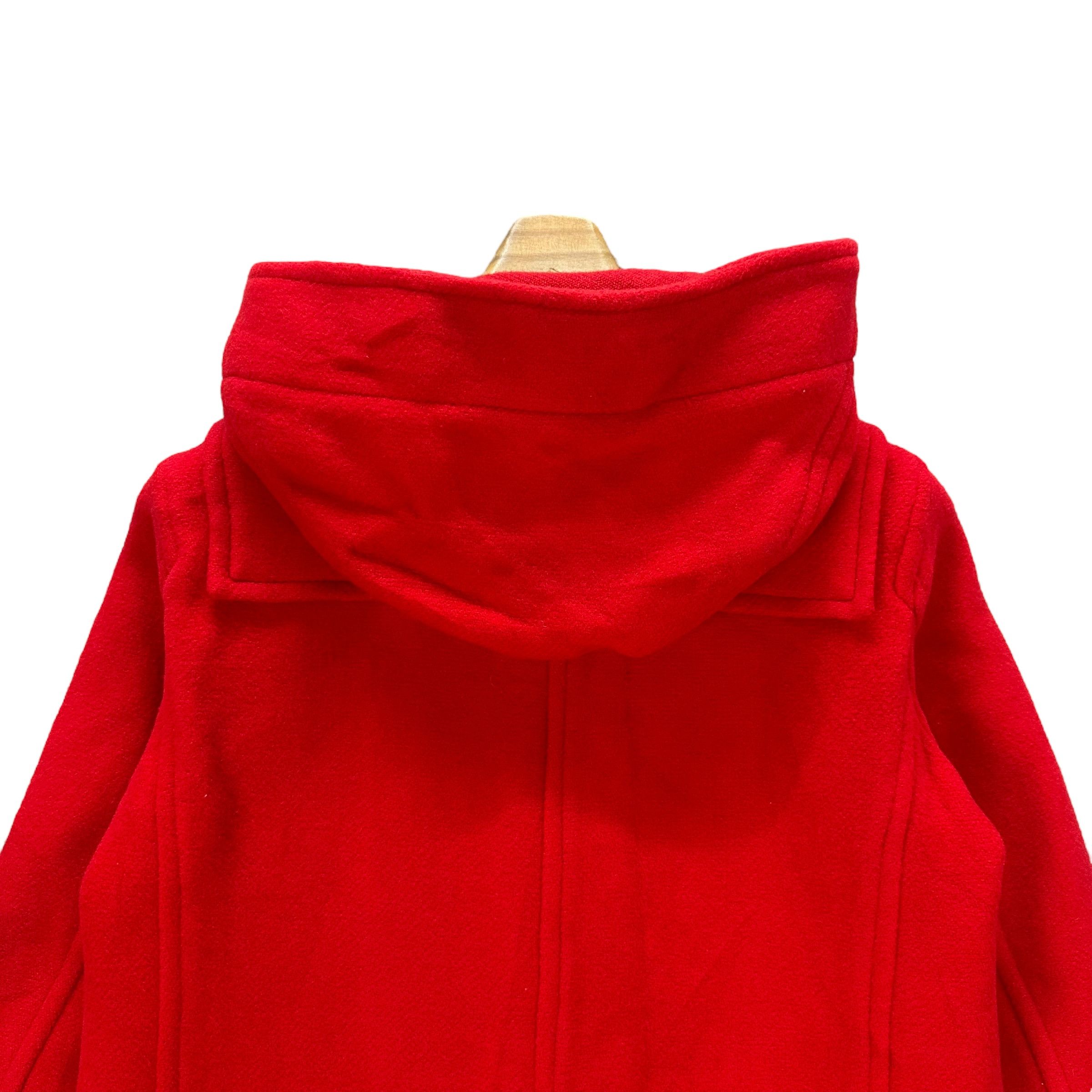 JW Anderson × Uniqlo JW ANDERSON WOOL DUFFLE COAT IN SUPER RED #9024-49 Size US S / EU 44-46 / 1 - 12 Thumbnail