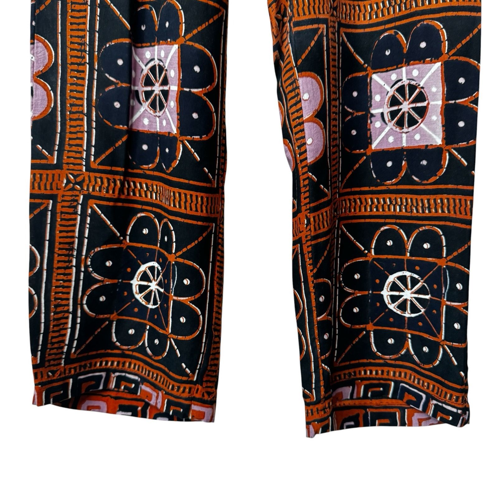 Natalie Martin NATALIE MARTIN Ankle Length Printed Pull on Drawstring Pants Size 27" / US 4 / IT 40 - 4 Thumbnail
