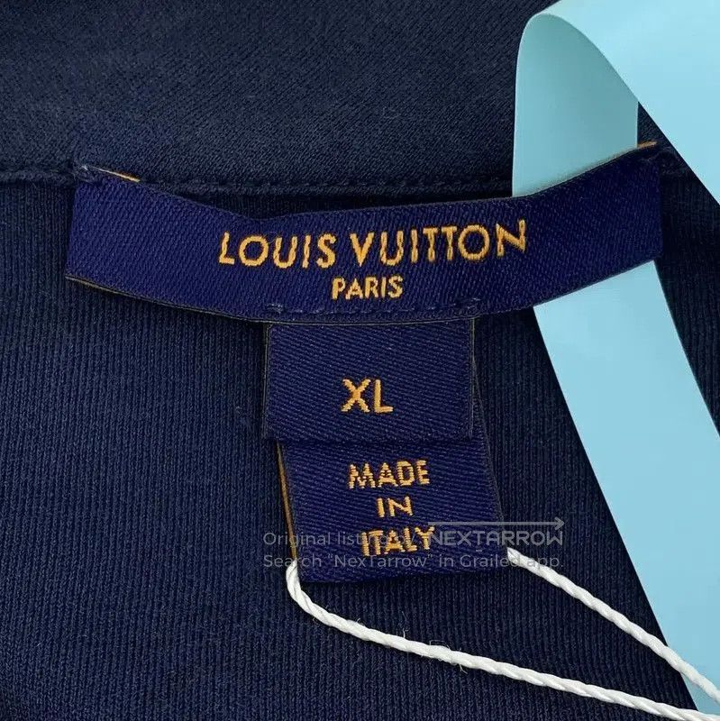 Louis Vuitton Louis Vuitton Navy Cotton Women's Dress . Size XL / US 12-14 / IT 48-50 - 6 Thumbnail