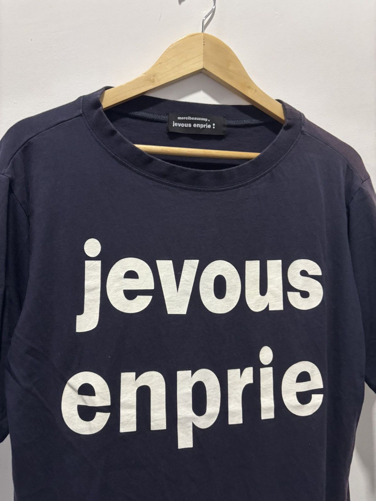 Issey Miyake × mercibeaucoup Vintage Mercibeaucoup Jevous Enprie by Issey Miyake Tshirt Size US M / EU 48-50 / 2 - 2 Thumbnail