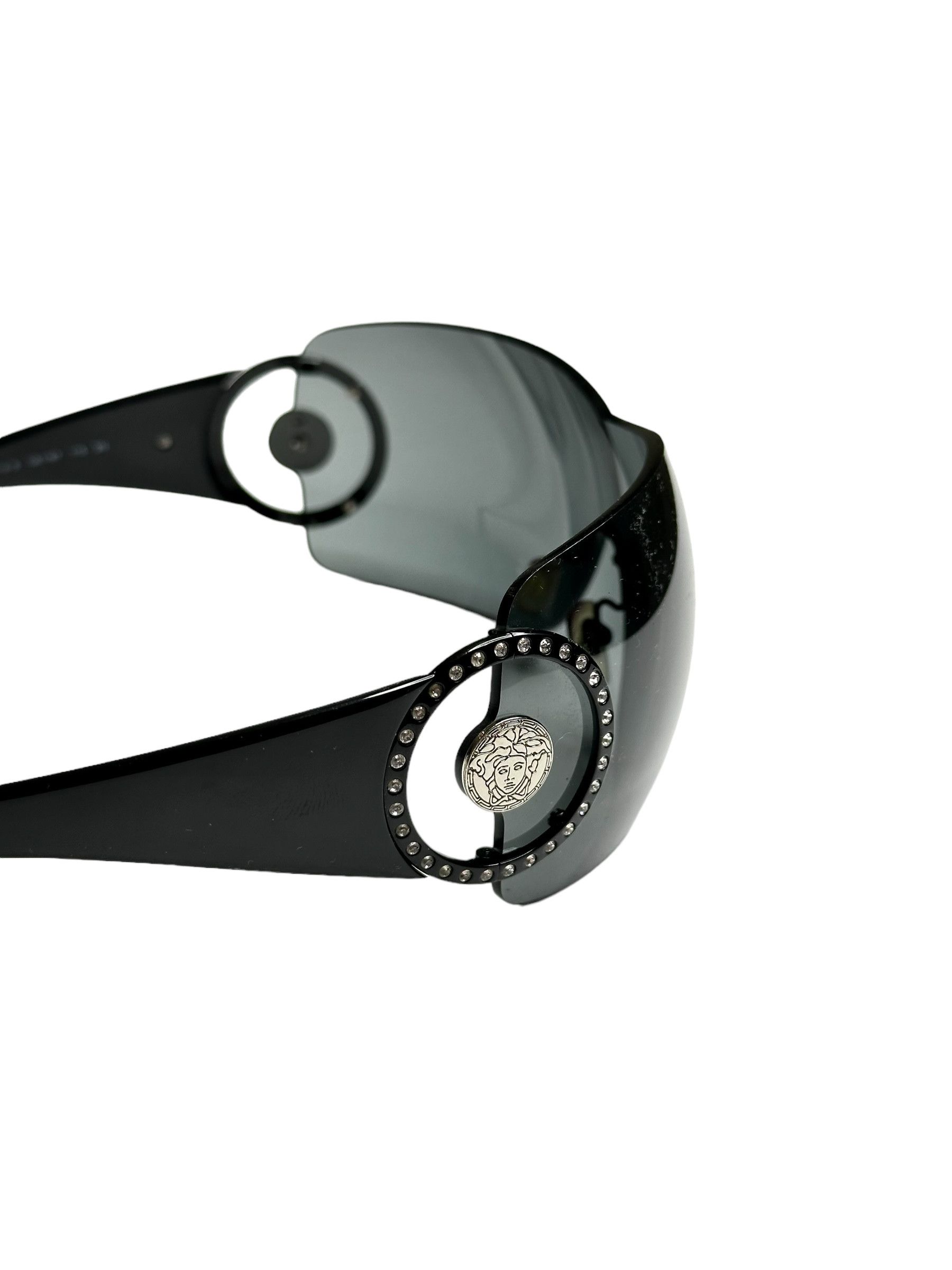 Versace Versace Mask Medusa Logo Sunglasses Size ONE SIZE - 5 Thumbnail