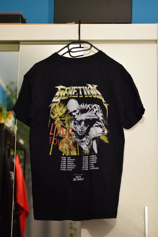 Band Tees genetikk outta this world fuck live tour men's tshirt Size US M / EU 48-50 / 2 - 2 Thumbnail