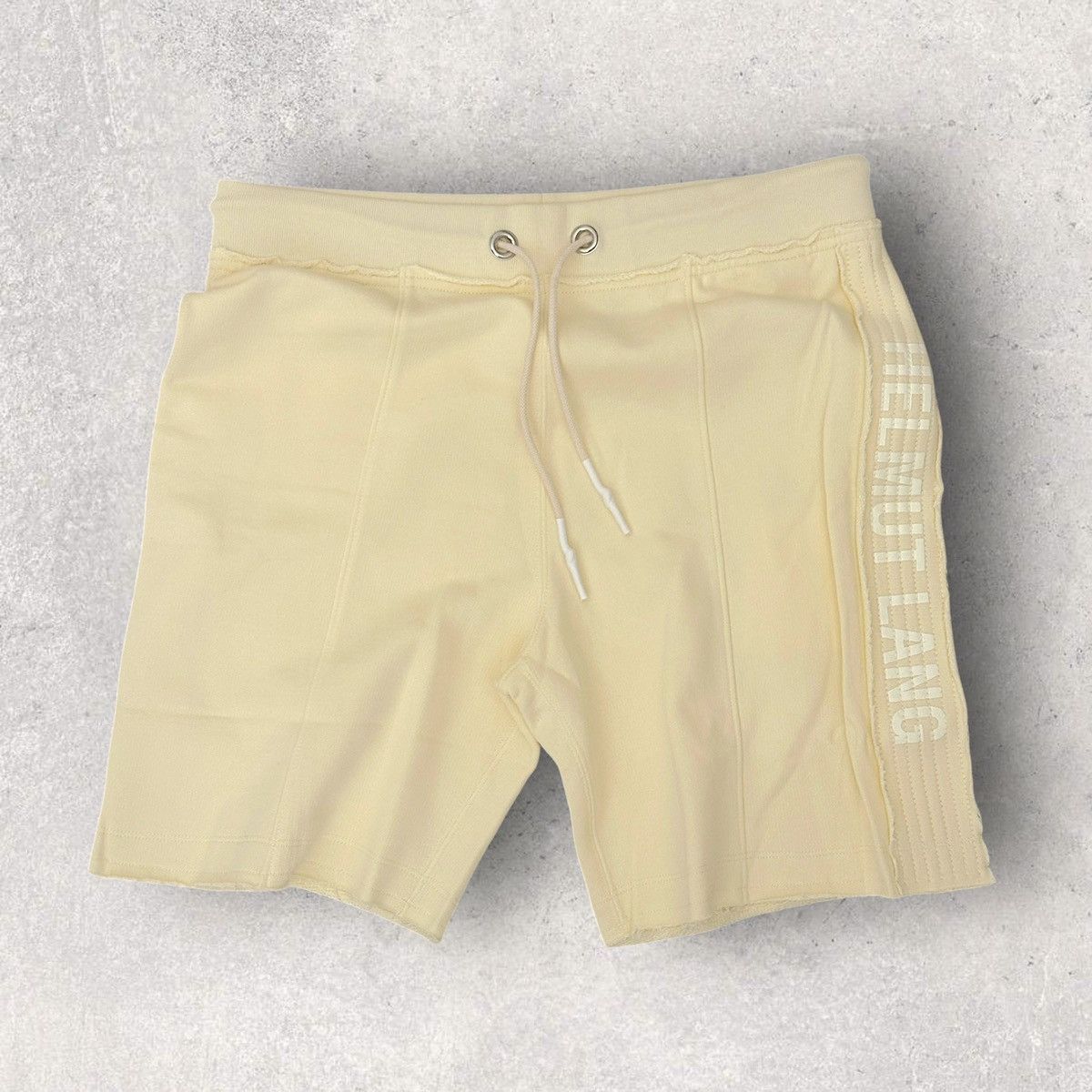 Helmut Lang Helmut Lang French Terry Logo Shorts Size 31" - 1 Thumbnail