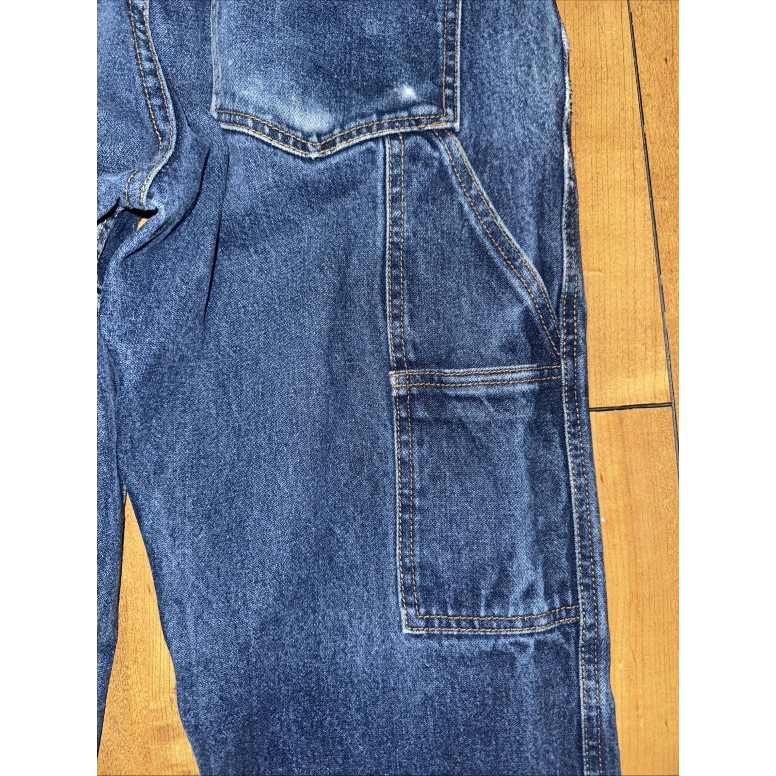 Galt Crew × Vintage Vintage J.Galt Carpenter Jeans Blue 28x30 Workwear Utility Size US 28 / EU 44 - 7 Thumbnail