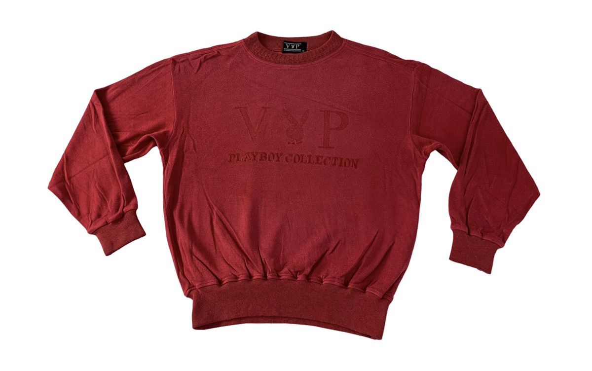 VP Playboy Collection Embroidery Logo Crewneck Pullover