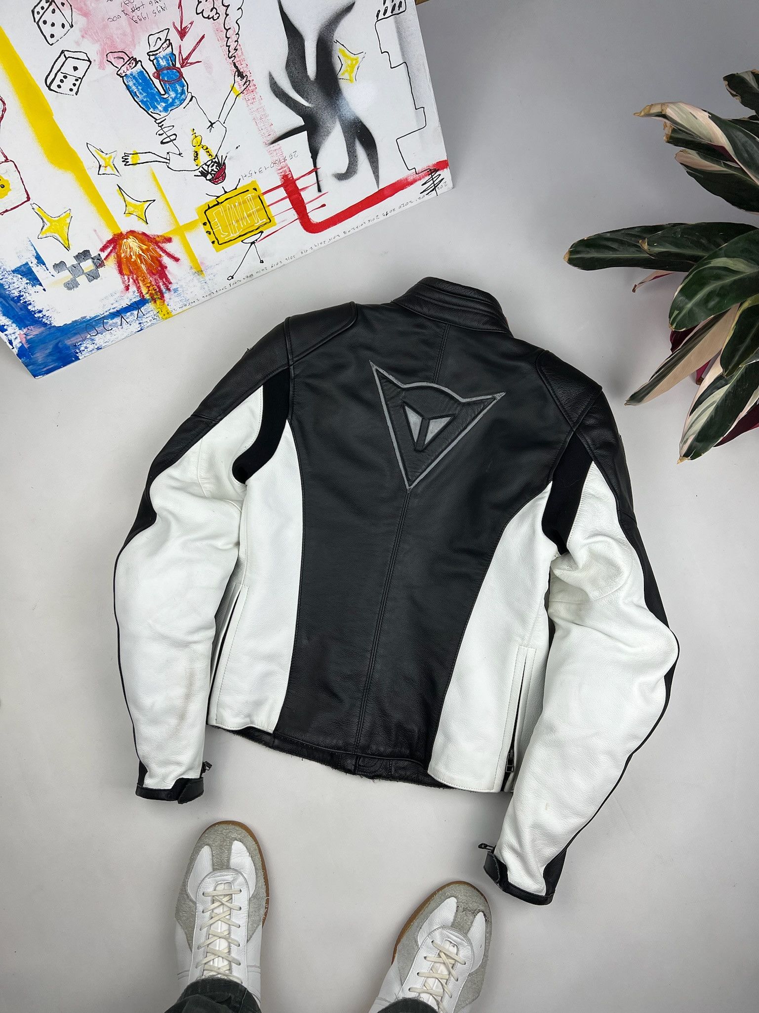Dainese × Genuine Leather × Vintage Vintage Dainese Motorcycle Genuine Racing Leather Size US S / EU 44-46 / 1 - 13 Thumbnail