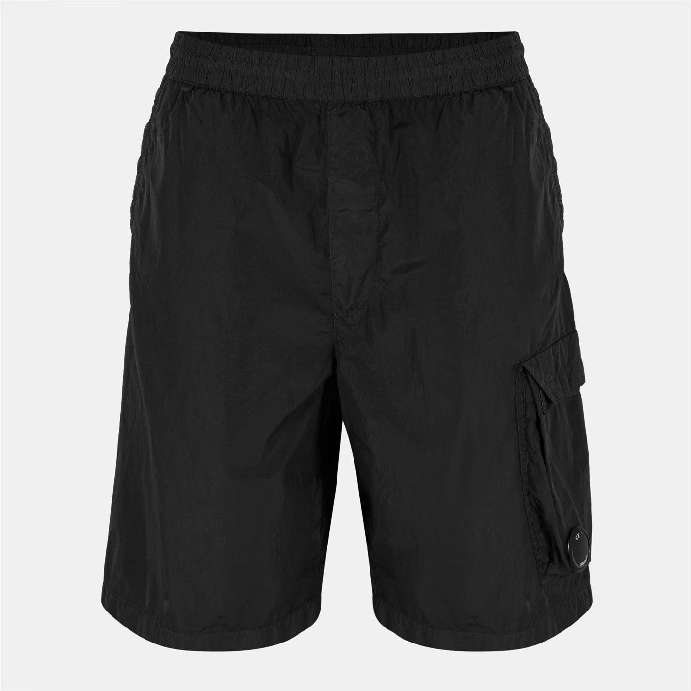 C.P. Company o1g2r1mq0426 Bermuda Cargo Shorts in Black Size US 30 / EU 46 - 1 Thumbnail
