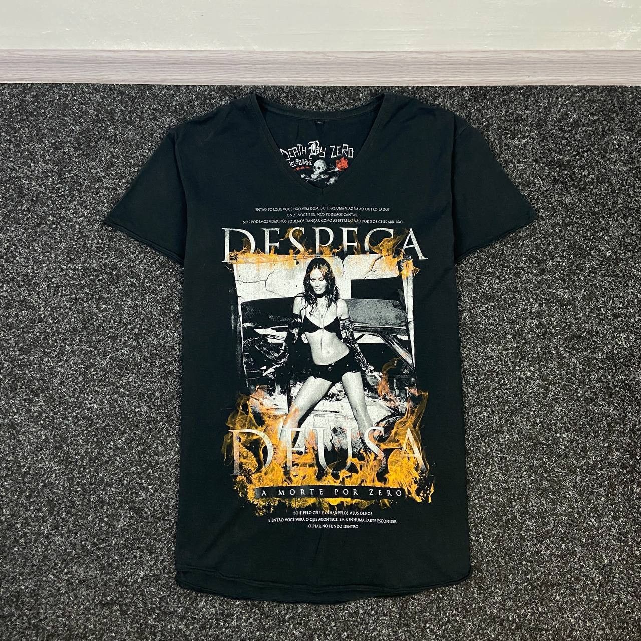 Death By Zero Death By Zero Despeca Very Rare Overprint T-Shirt | Grailed