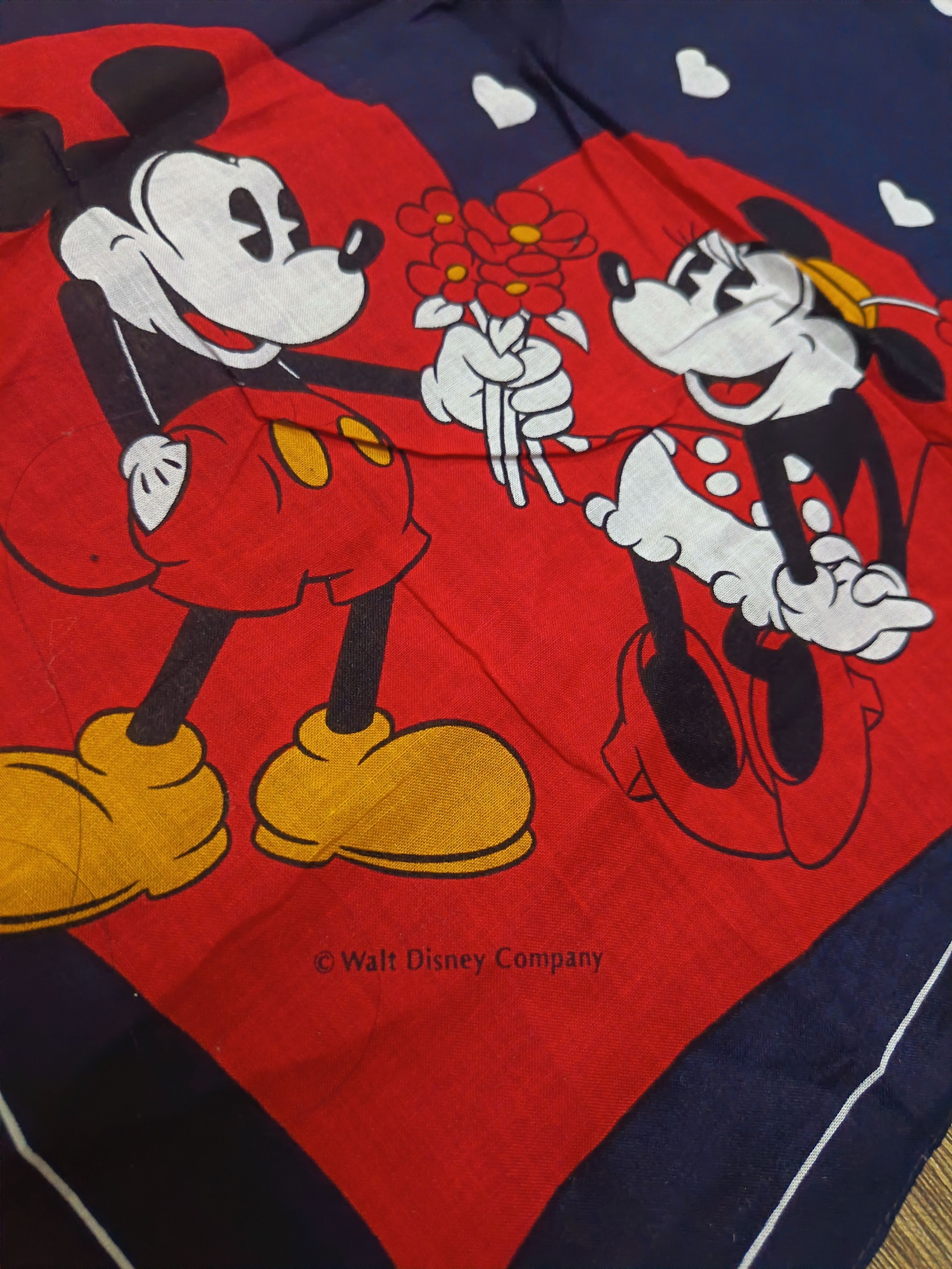 Disney Vintage mickey mouse handkerchief Size ONE SIZE - 2 Thumbnail