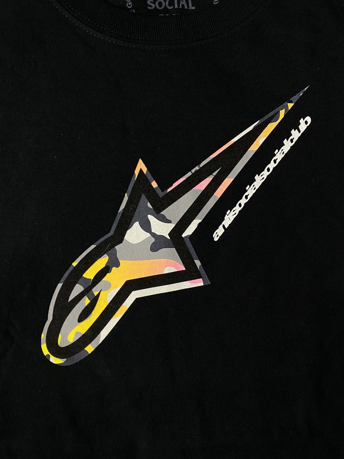 Alpinestars × Anti Social Social Club ASSC X ALPINESTARS TEE. Size US XL / EU 56 / 4 - 6 Thumbnail