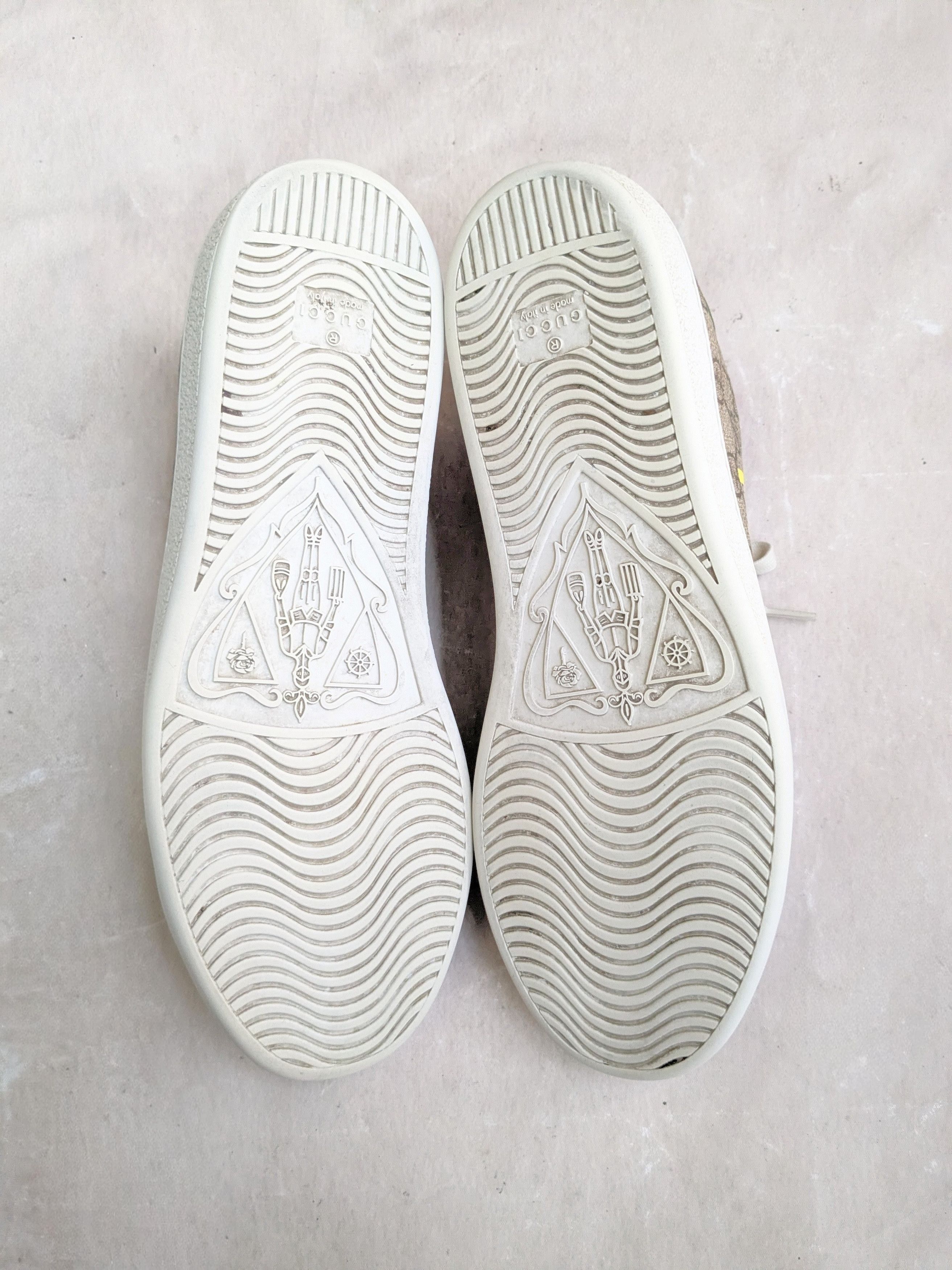 Gucci Gucci Ace Monogram Low 8.5 Canvas GG Logo Size US 8.5 / EU 41-42 - 16 Thumbnail