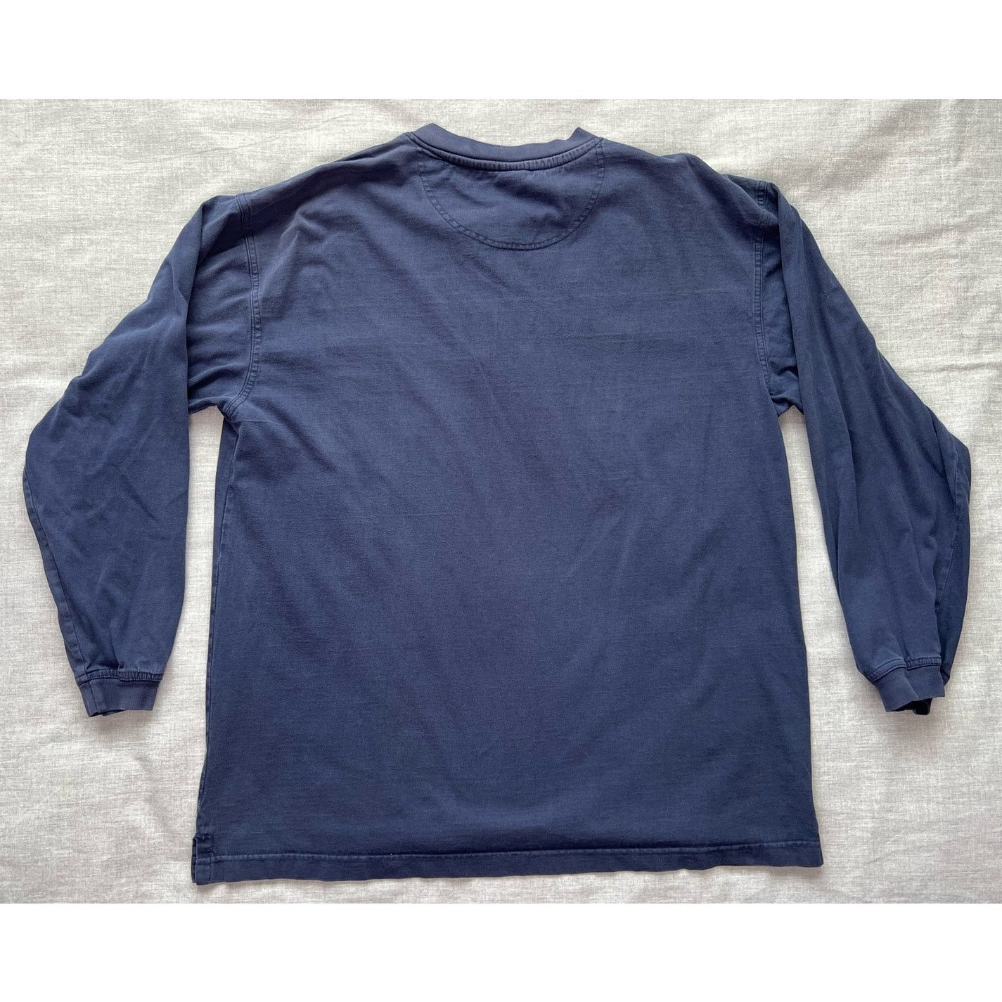 NFL × Vintage Vintage 1999 Denver Broncos Long Sleeve Henley Shirt Large Size US L / EU 52-54 / 3 - 2 Thumbnail