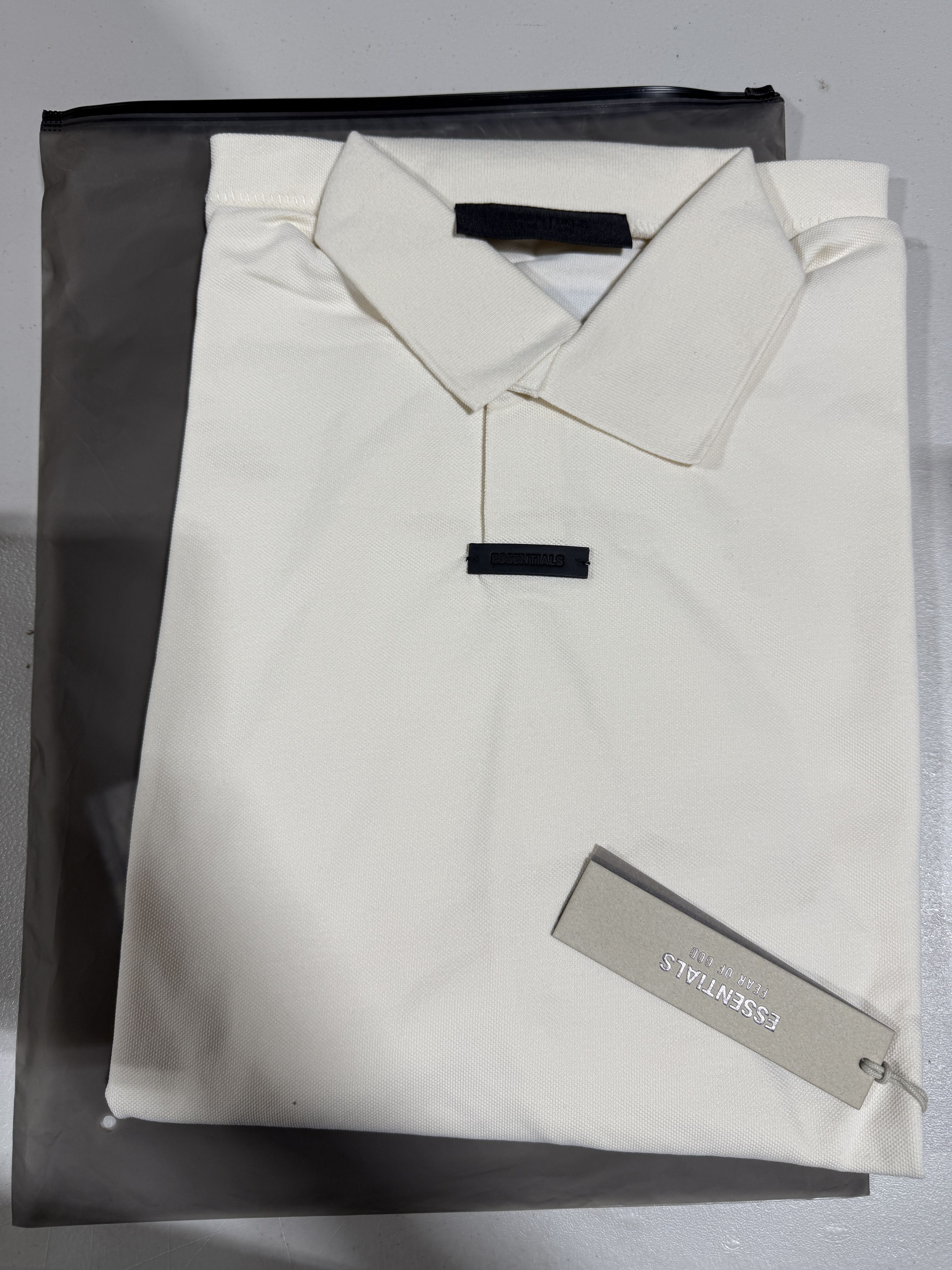 Essentials × Fear of God Fear of God Essentials Pique Polo Shell Size XXL Size US XXL / EU 58 / 5 - 4 Thumbnail