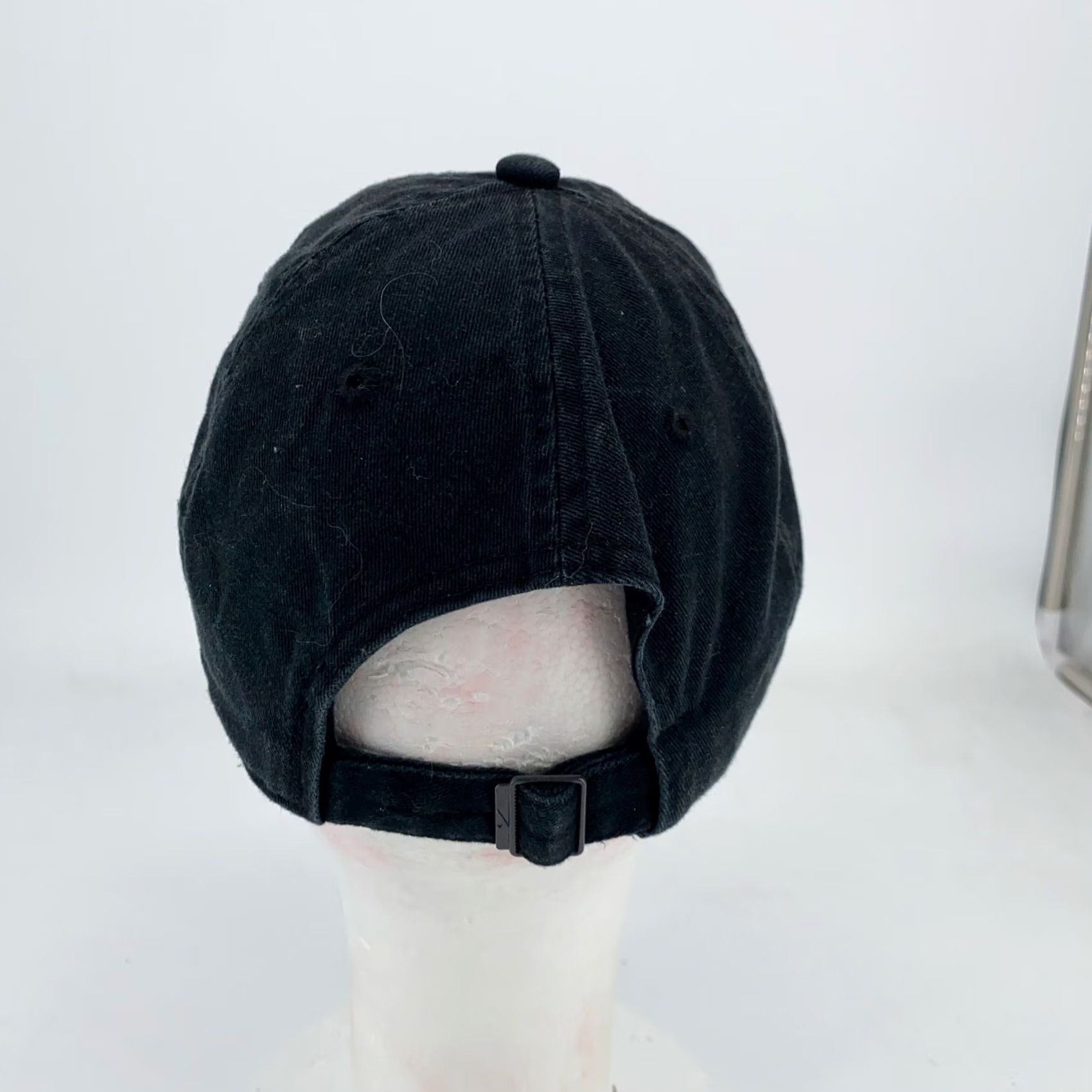 Nike Nike Hat Cap Strap Back One Size Black Embroidered Swoosh Heritage86 Mens Size ONE SIZE - 3 Thumbnail