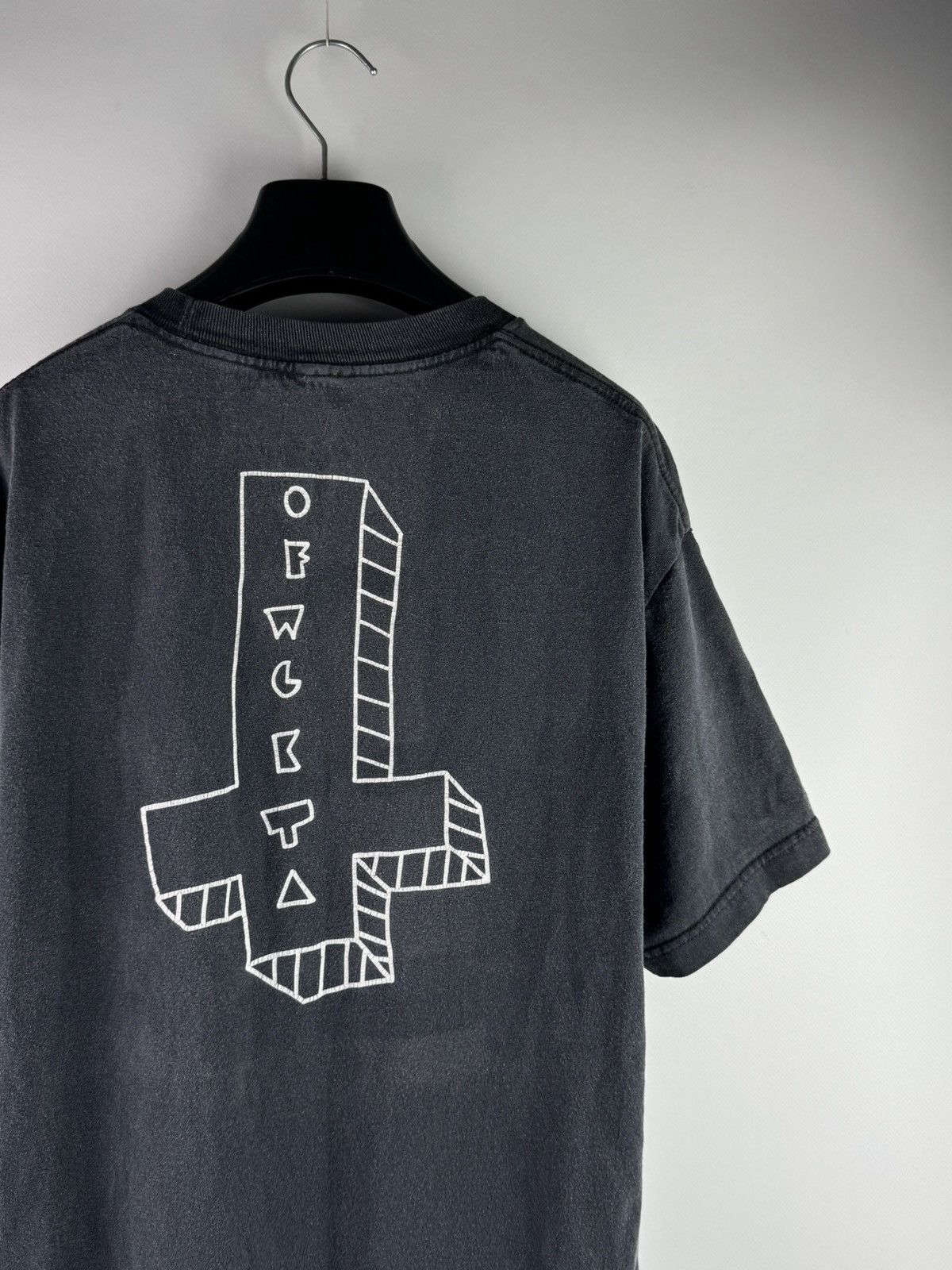Tyler The Creator 2012 OFWGKTA Upside Down Cross Tee ( First Model) Size US M / EU 48-50 / 2 - 5 Thumbnail