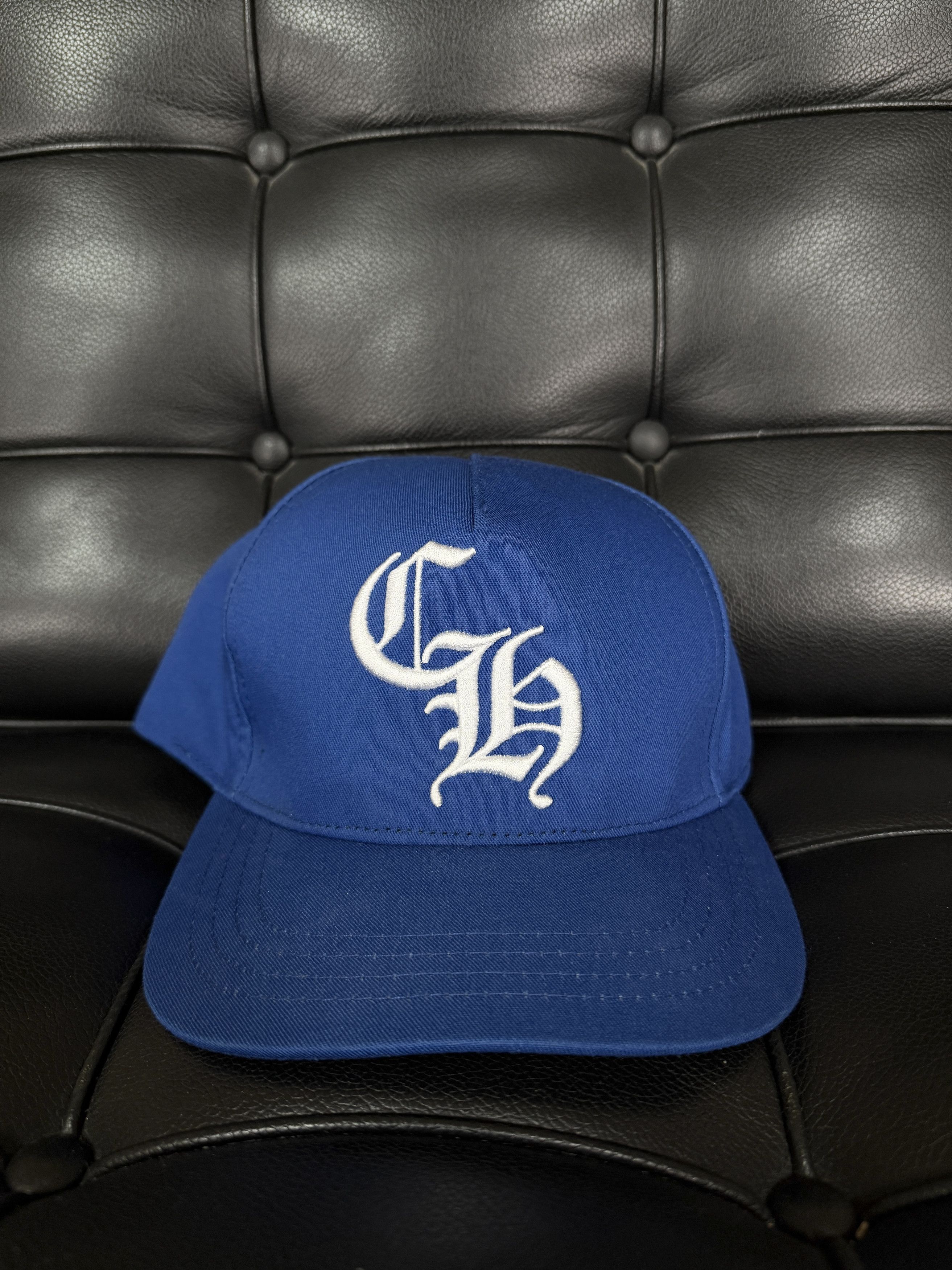 Chrome Hearts Chrome Hearts Blue CH Trucker Hat Size ONE SIZE - 1 Thumbnail