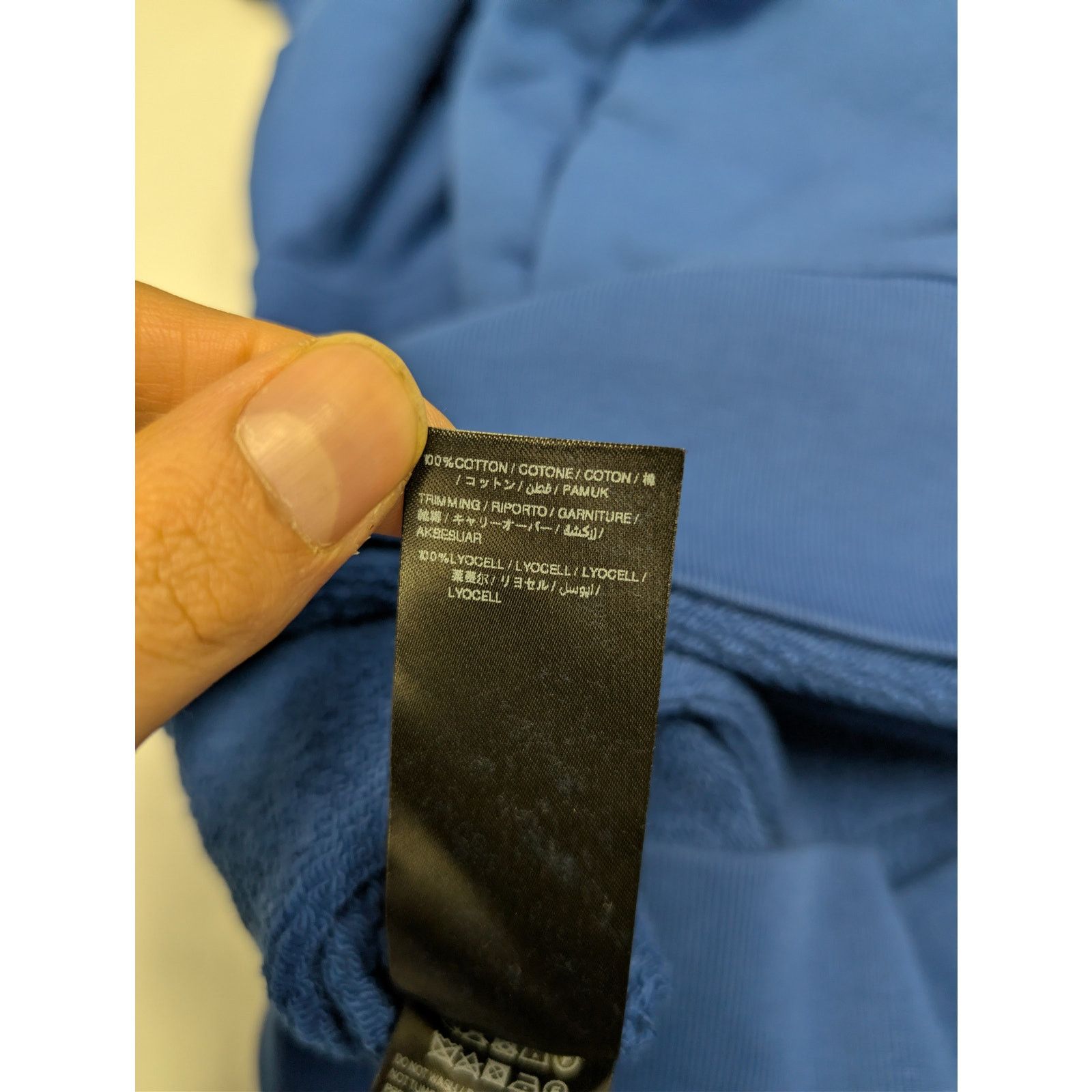 Amiri o1rshd1 MA Core Logo Hoodie in Blue M Size US M / EU 48-50 / 2 - 18 Thumbnail