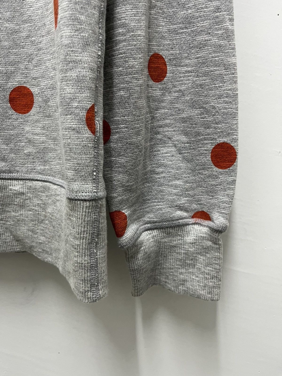Acne Studios Acne Studios Polkadot Pullover Sweatshirt Gray M Size US M / EU 48-50 / 2 - 5 Thumbnail