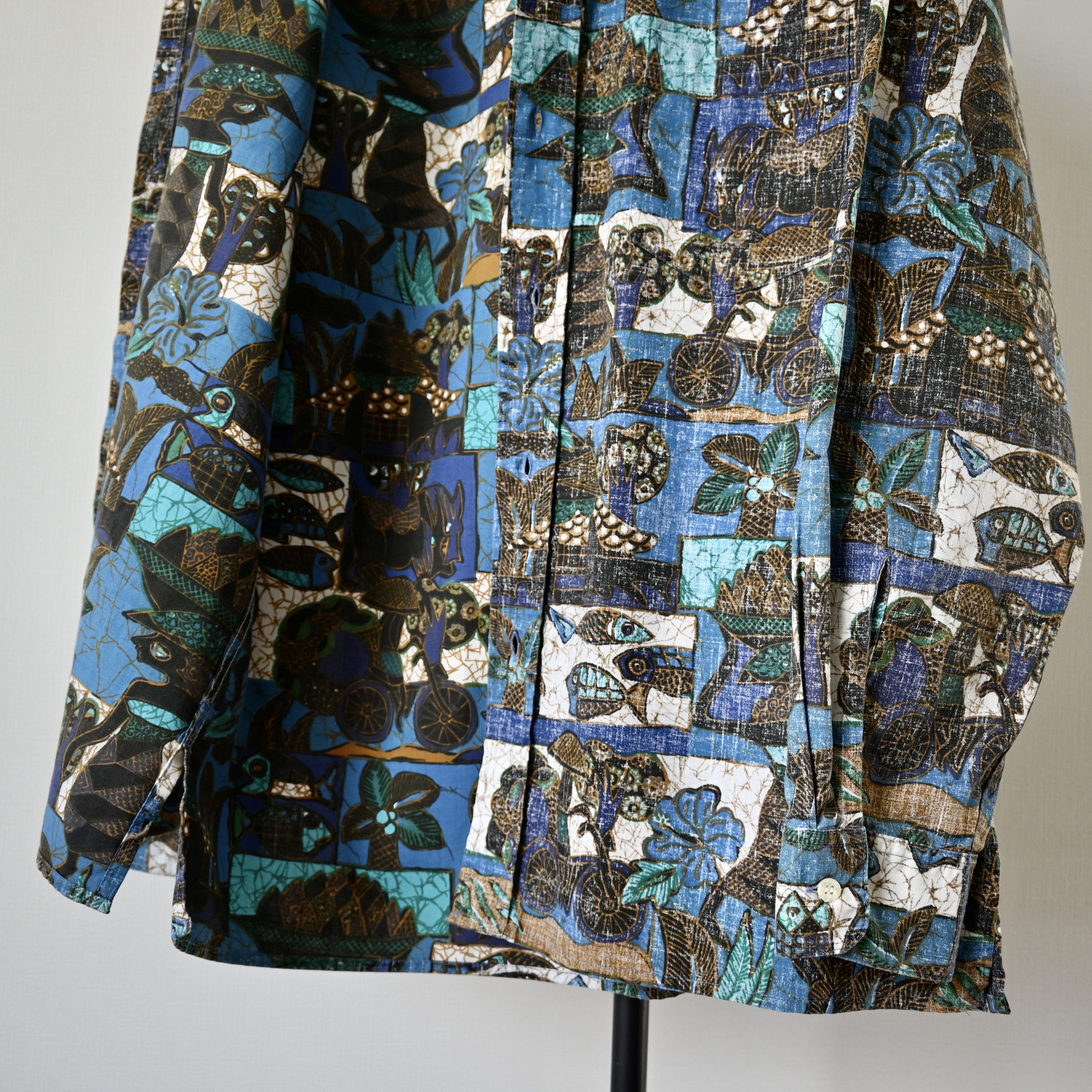 Reyn Spooner VTG 90s Reyn Spooner long sleeve hawaiian shirt made in USA Size US L / EU 52-54 / 3 - 10 Thumbnail